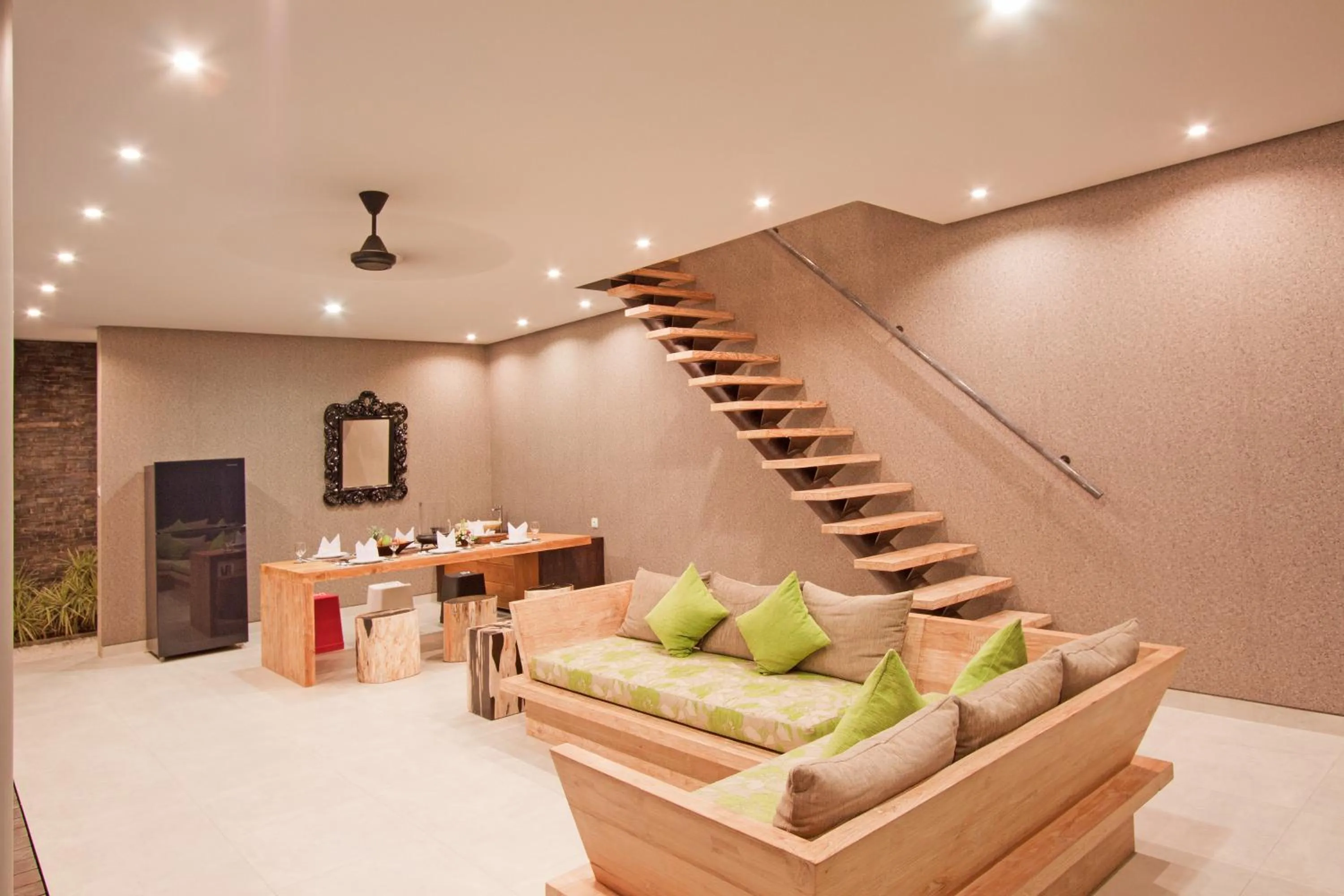 Living room in Sandhya Villa Canggu Echo Beach