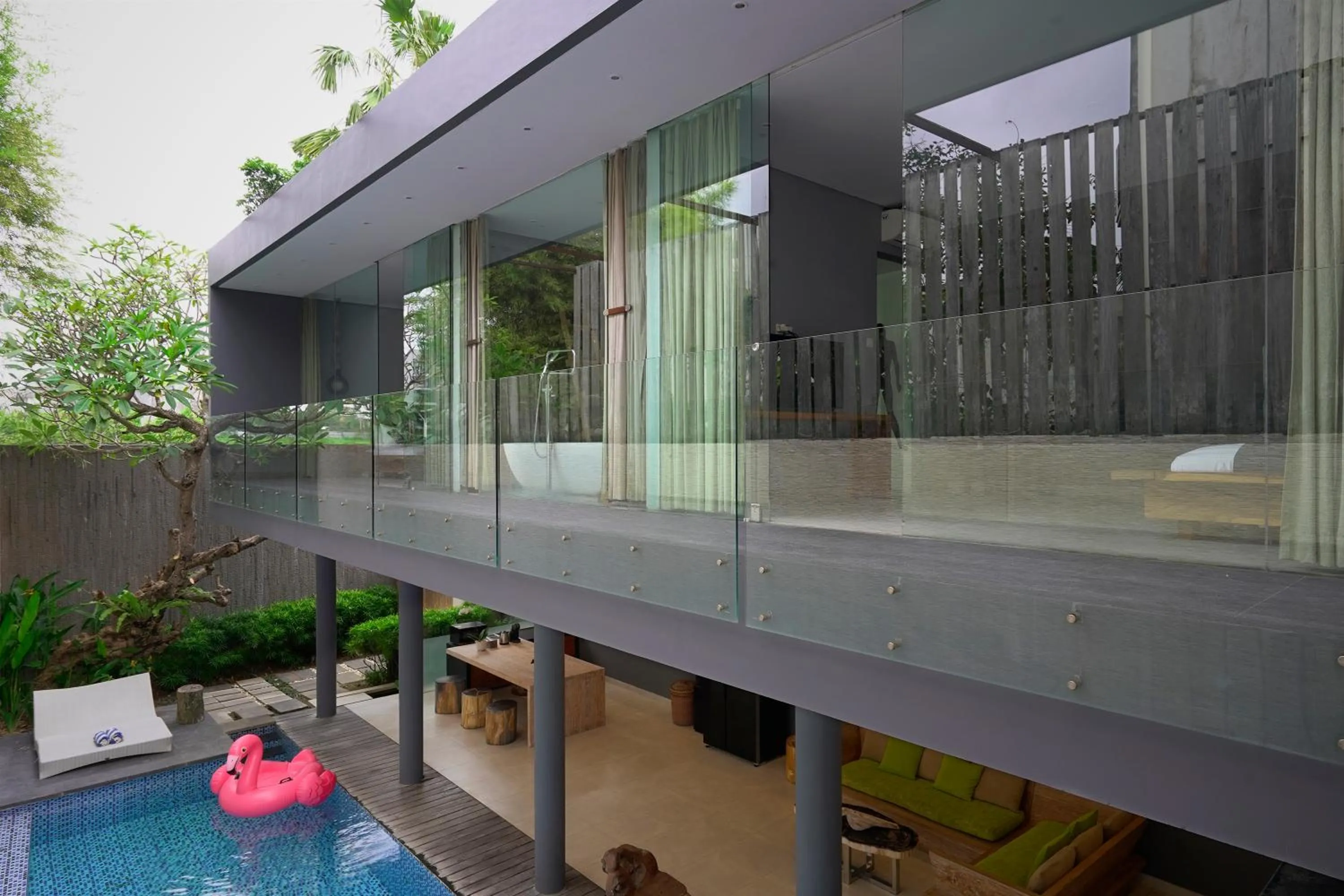 Property building in Sandhya Villa Canggu Echo Beach