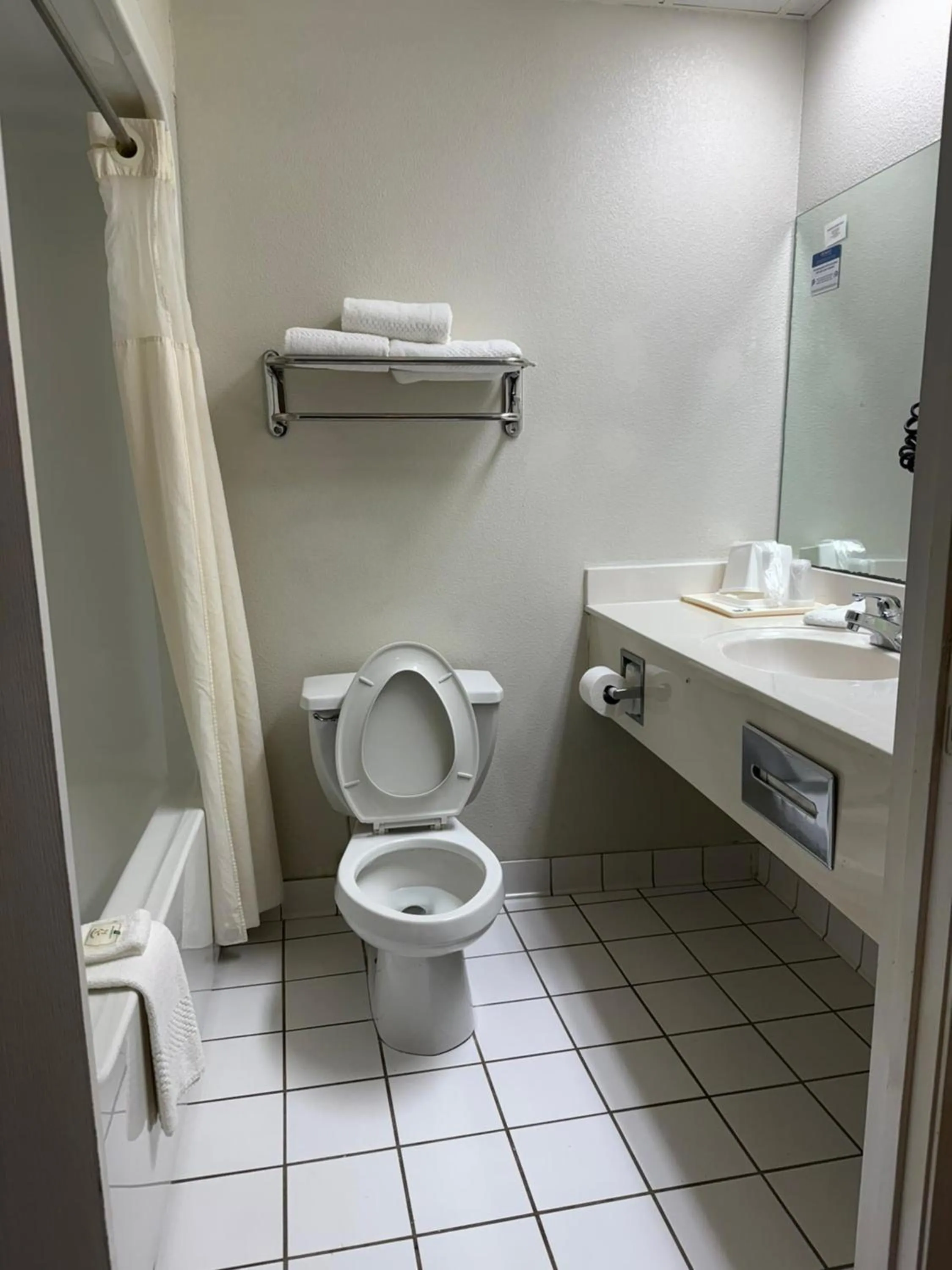 Toilet in Quality Inn & Suites Thomasville I-85
