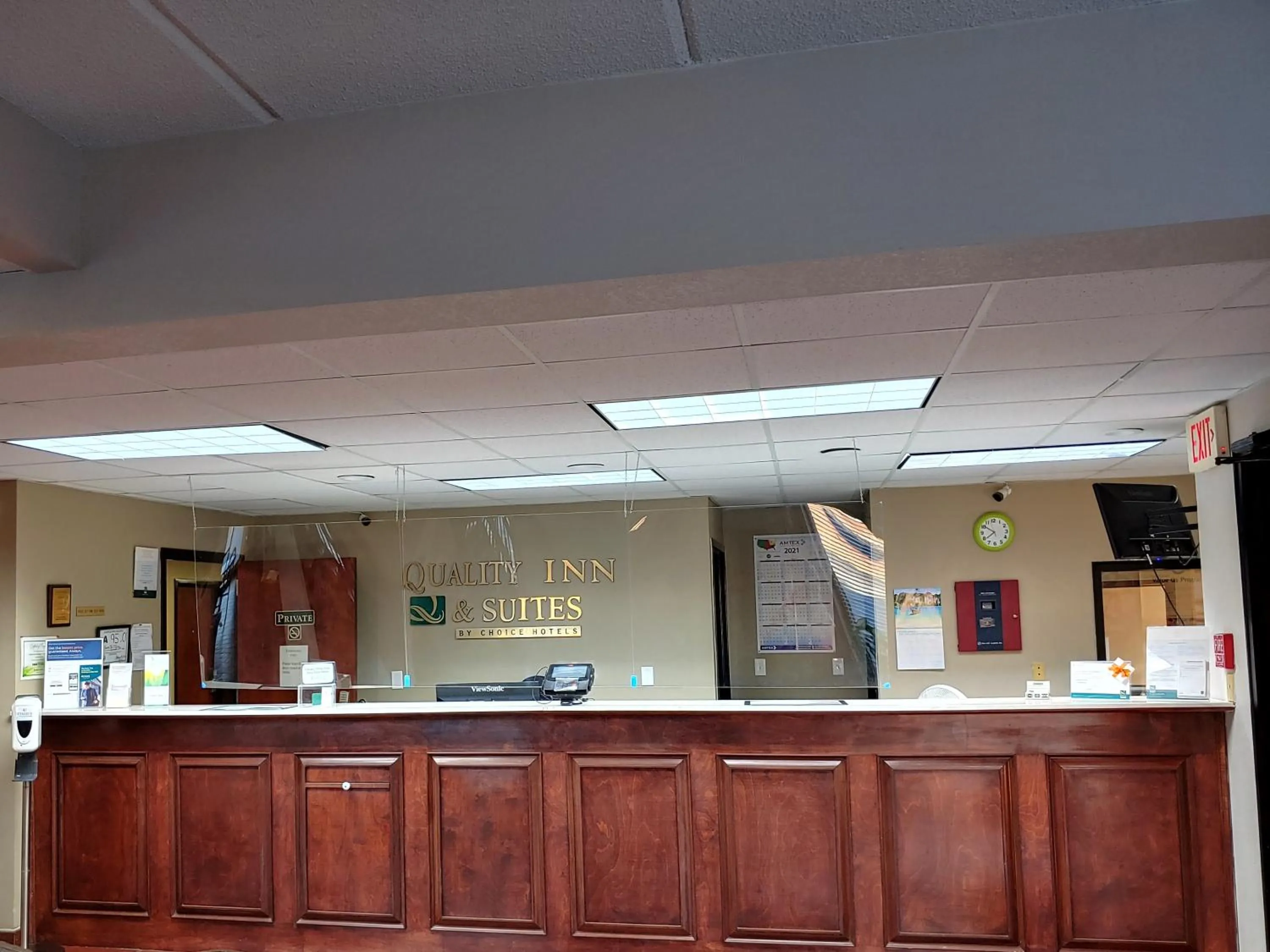 Lobby or reception in Quality Inn & Suites Thomasville I-85
