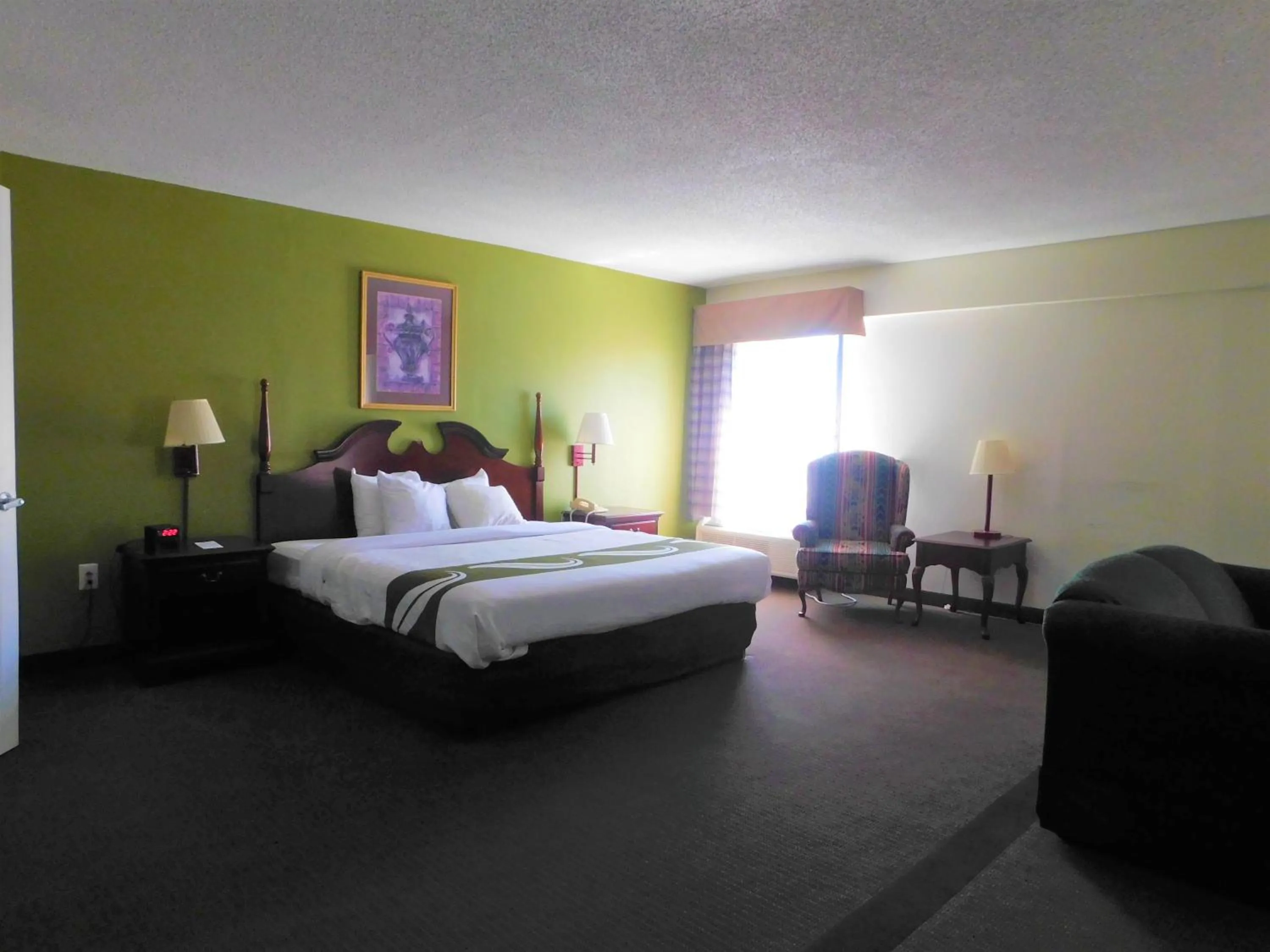 Bed in Quality Inn & Suites Thomasville I-85