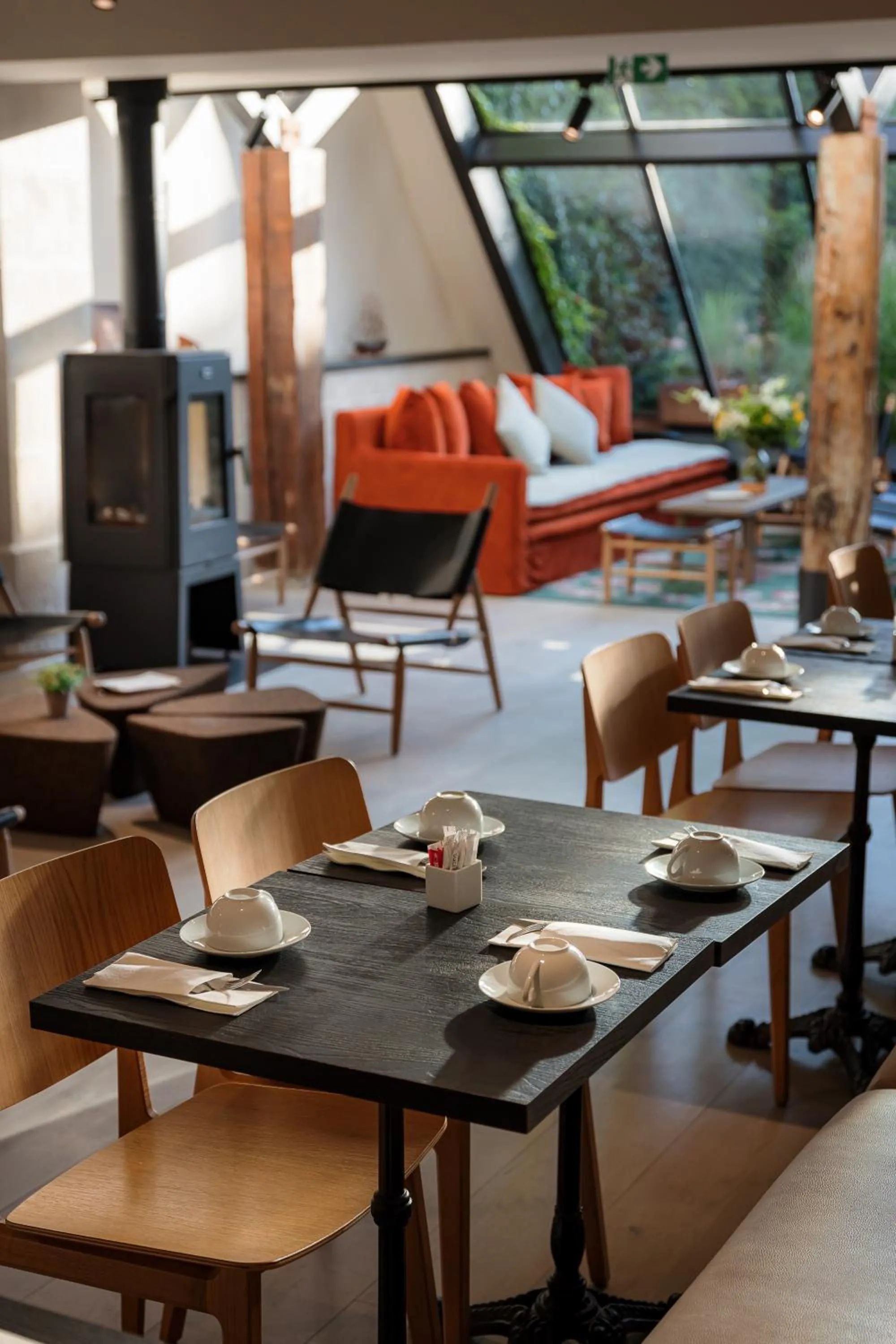 Seating area in Le Saint-Nicolas