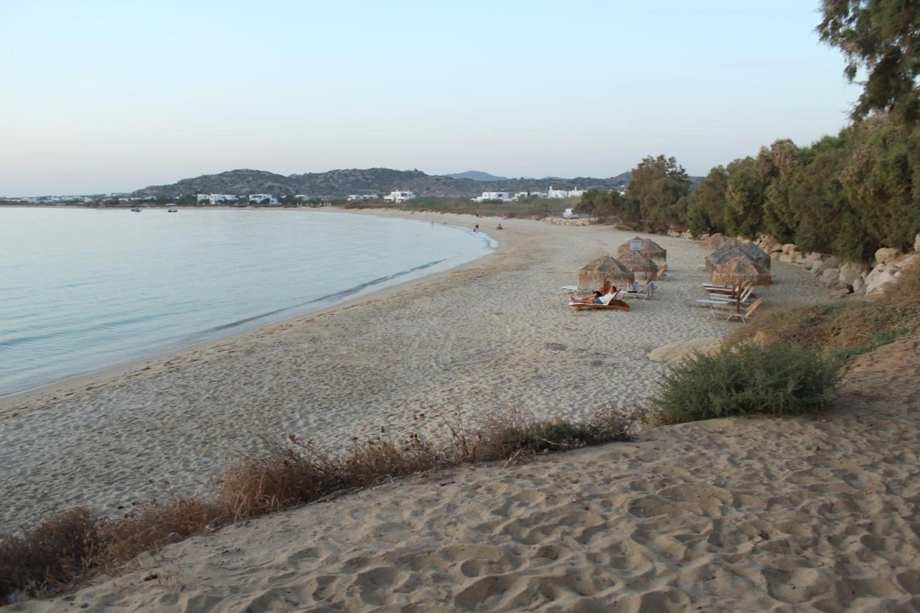 People in Villa Paradise in Naxos