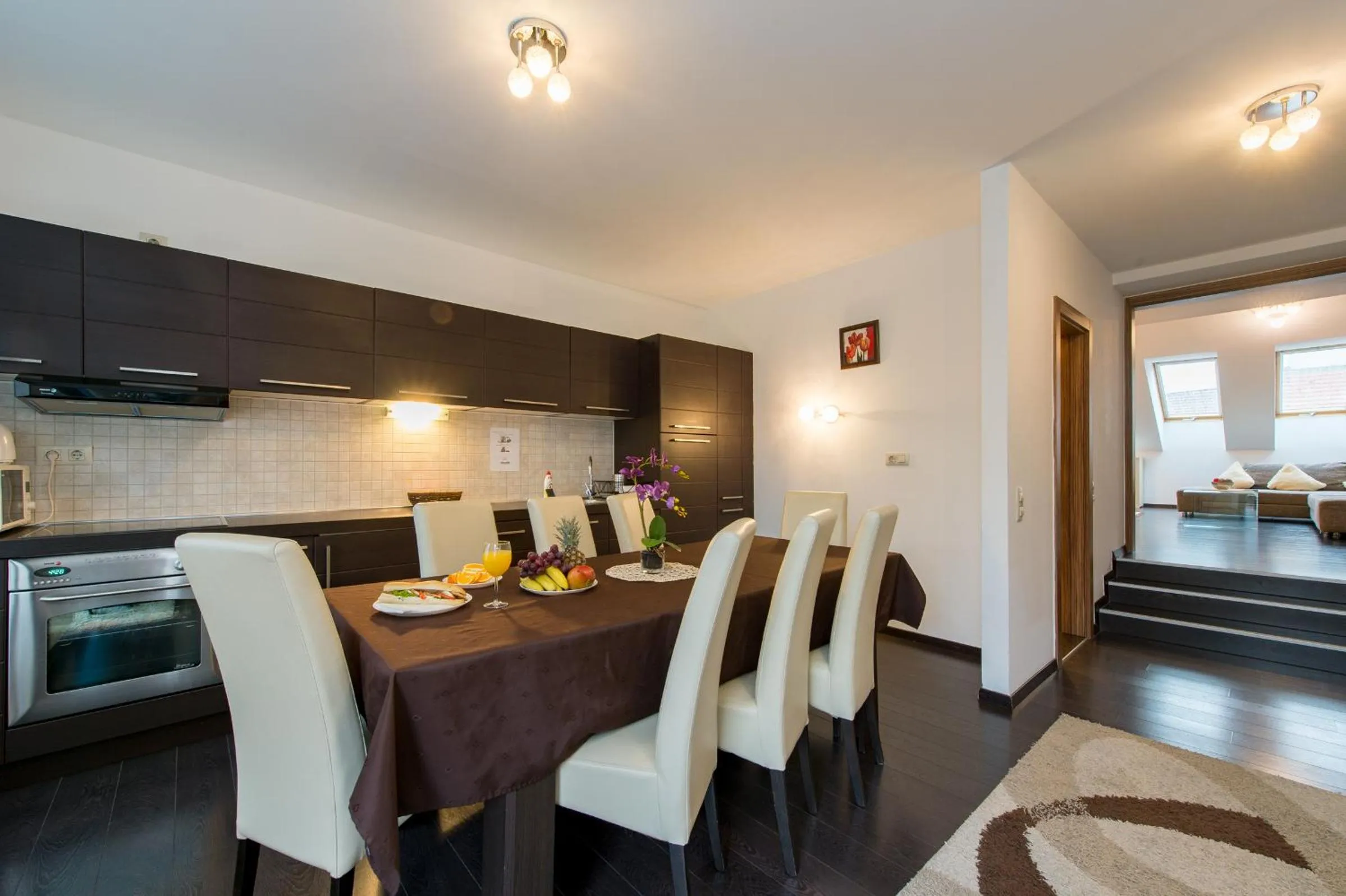 Kitchen or kitchenette in Budapest Center Residence