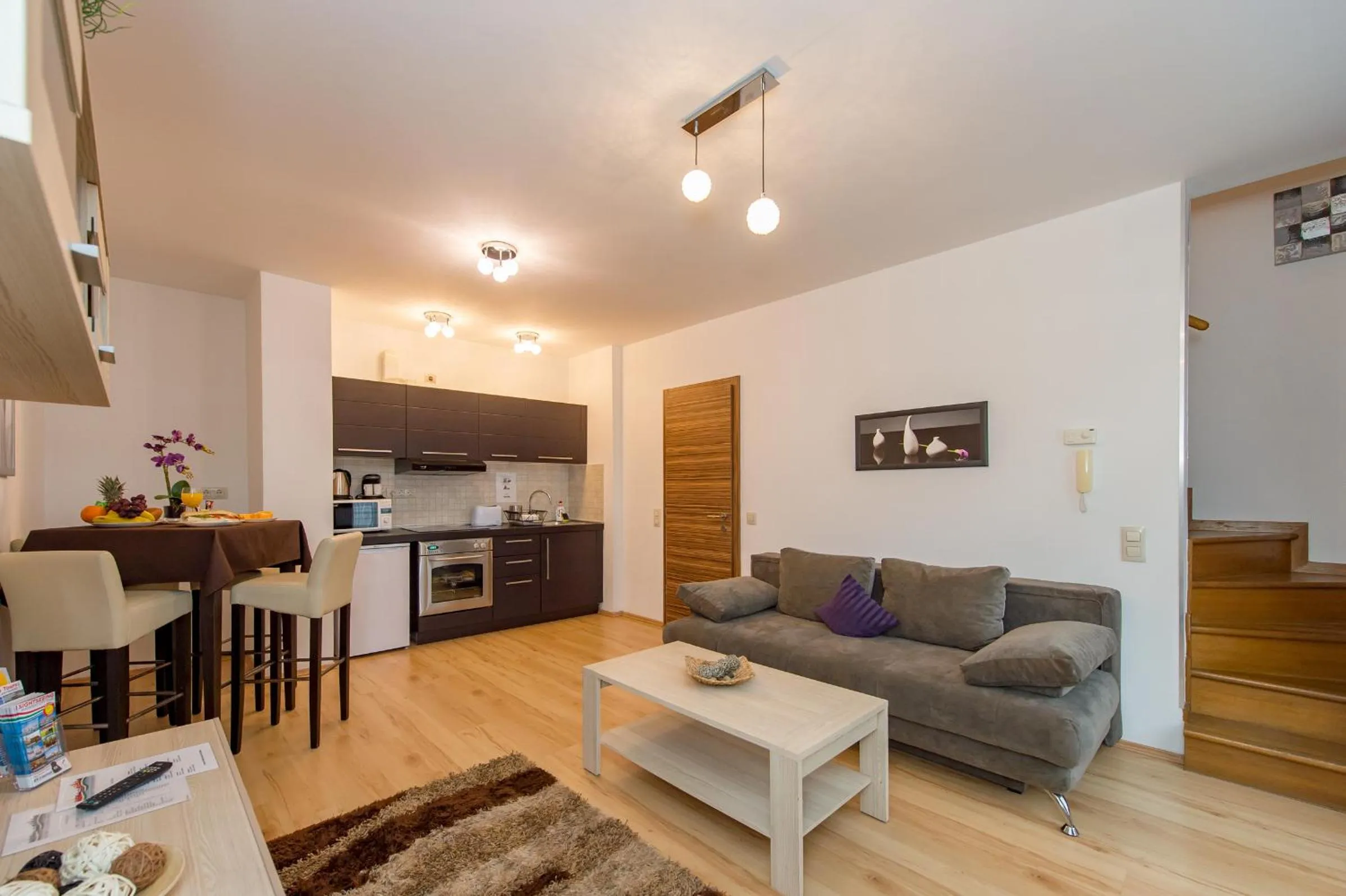 Kitchen or kitchenette in Budapest Center Residence