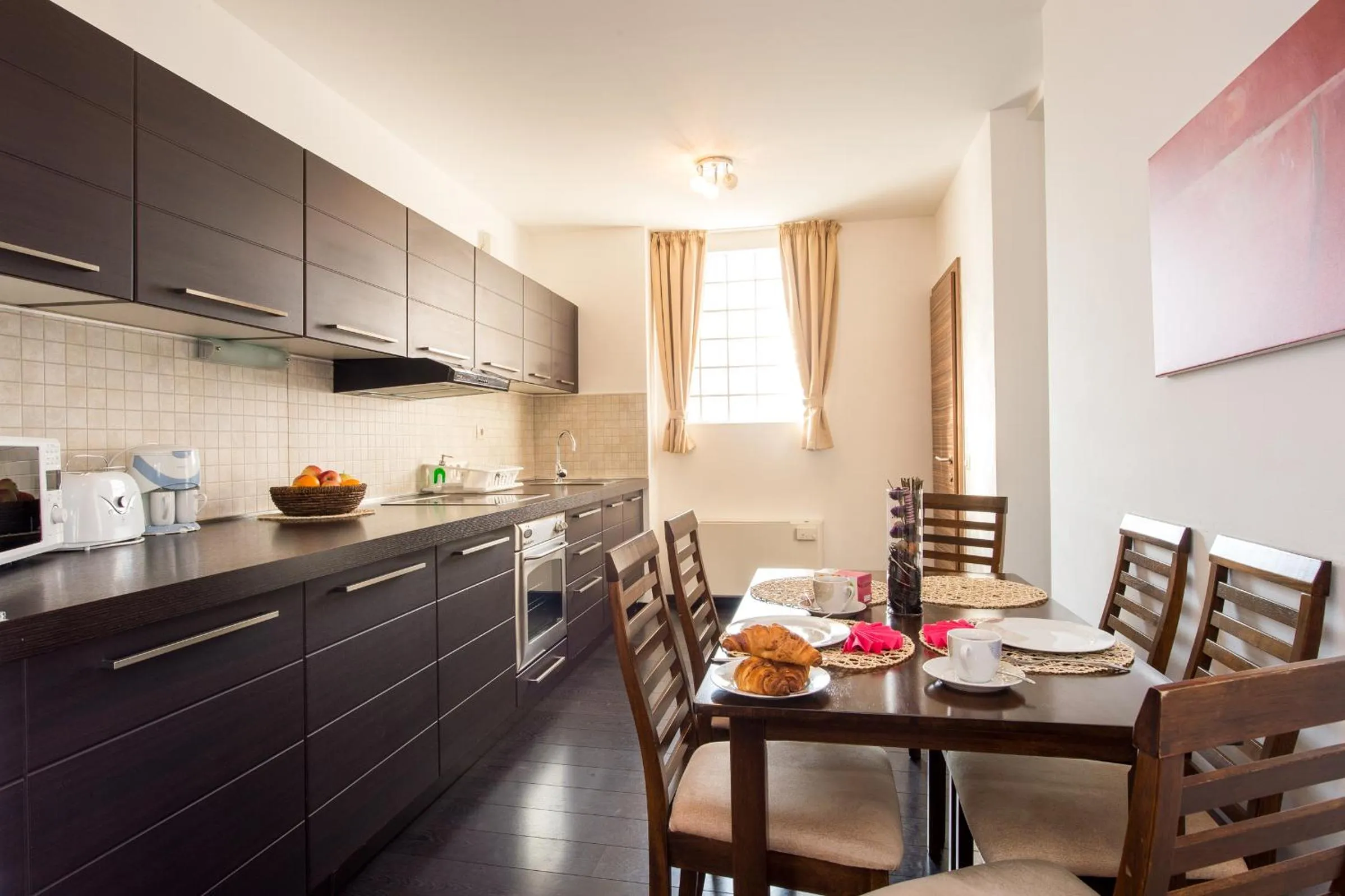 Kitchen or kitchenette in Budapest Center Residence