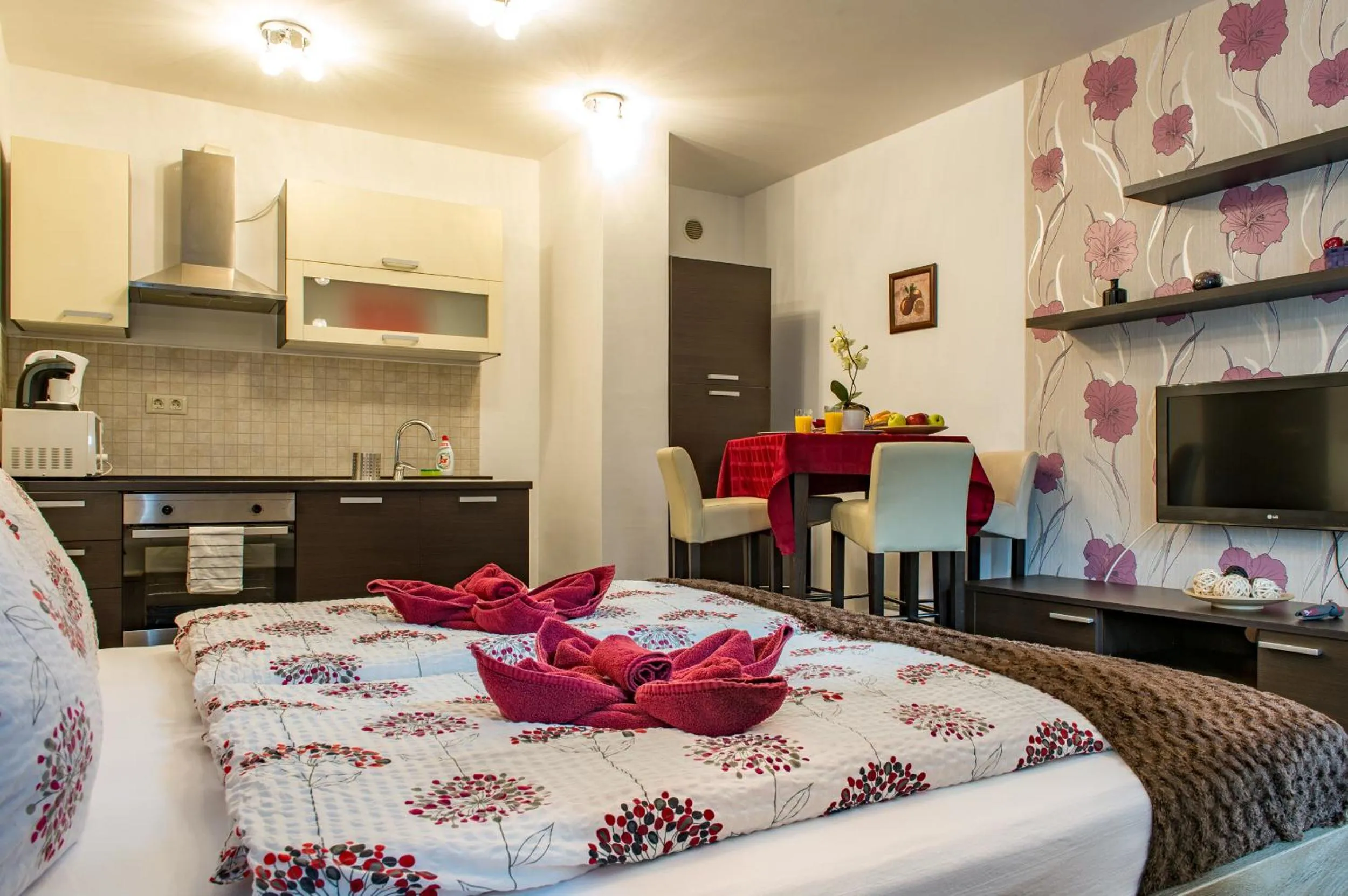 Living room in Budapest Center Residence