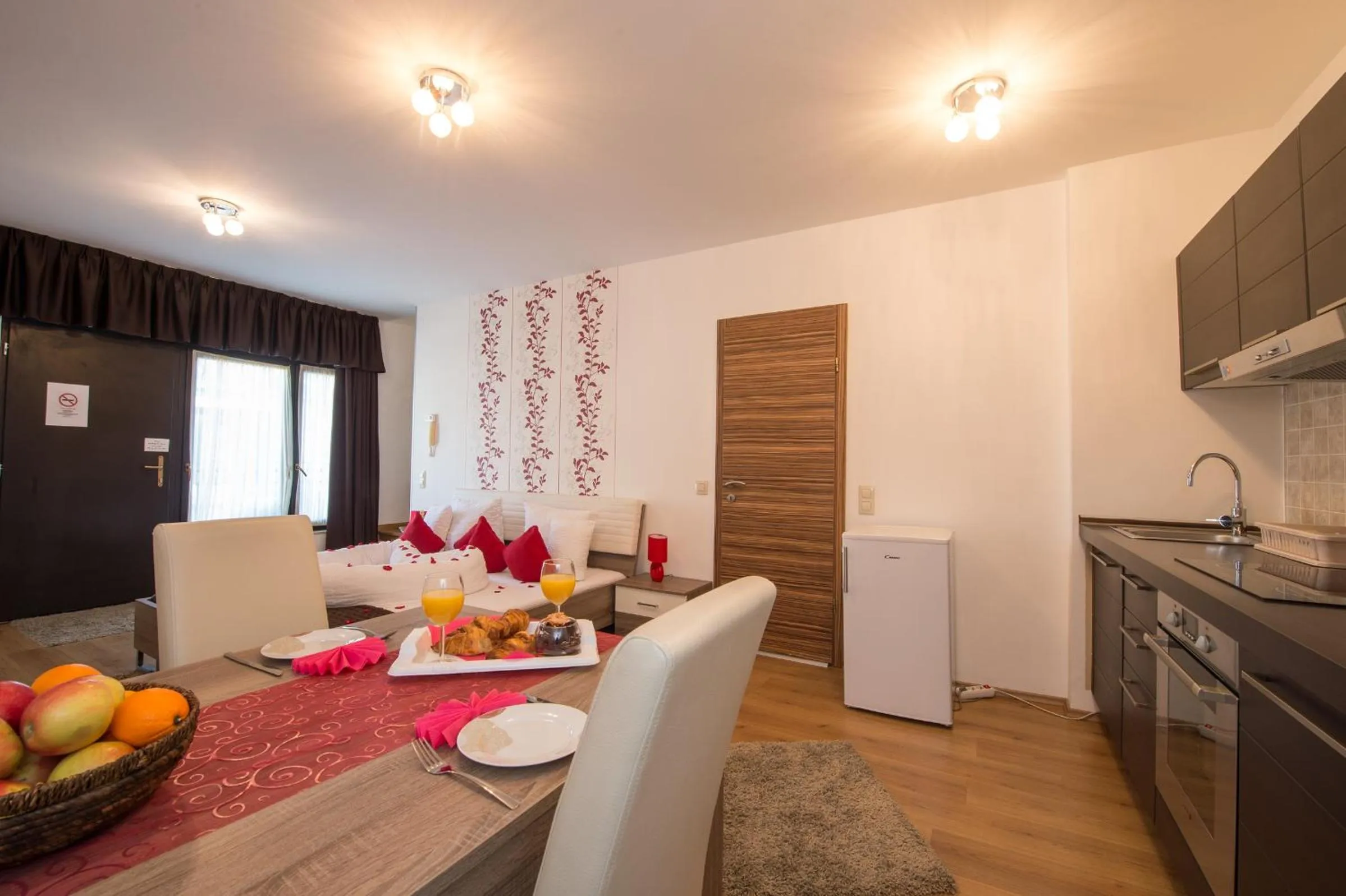 Kitchen or kitchenette in Budapest Center Residence