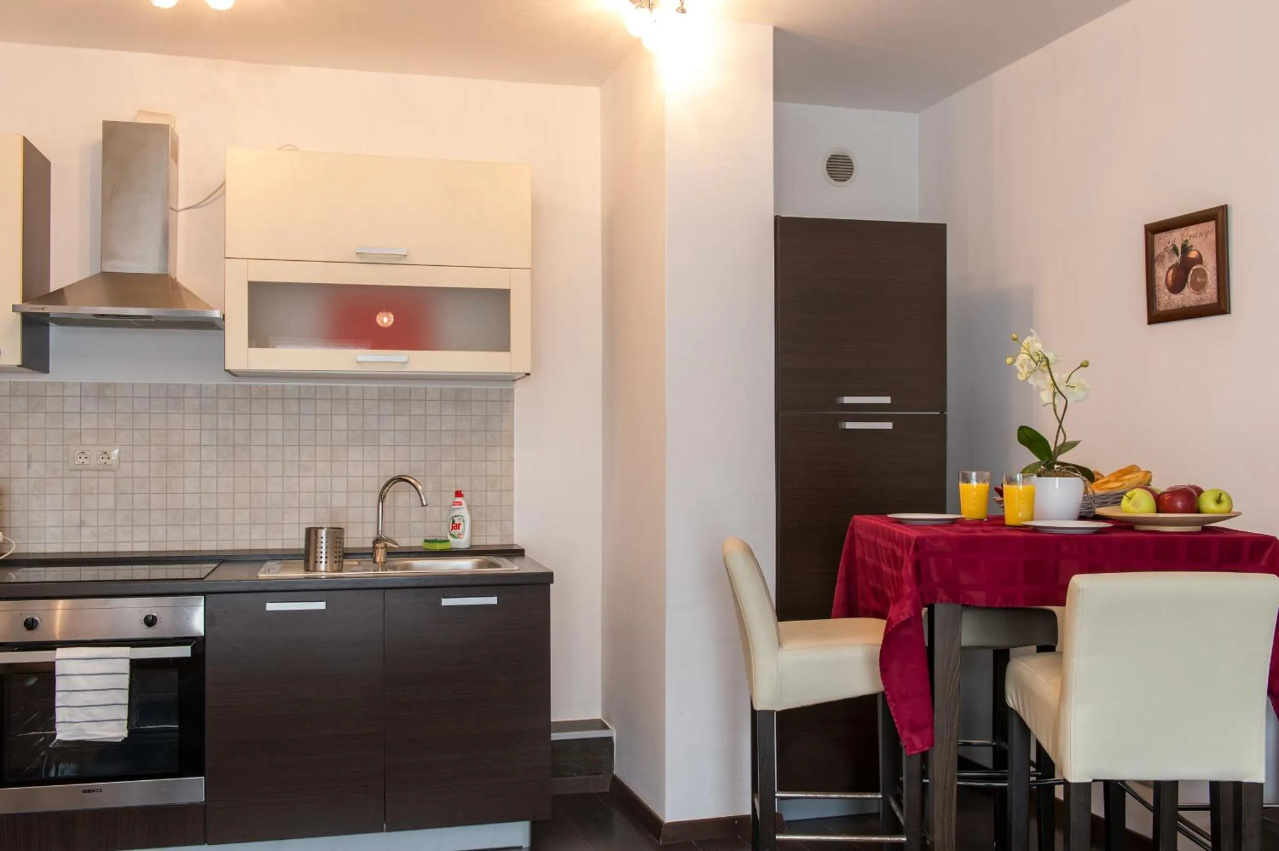 Kitchen or kitchenette in Budapest Center Residence