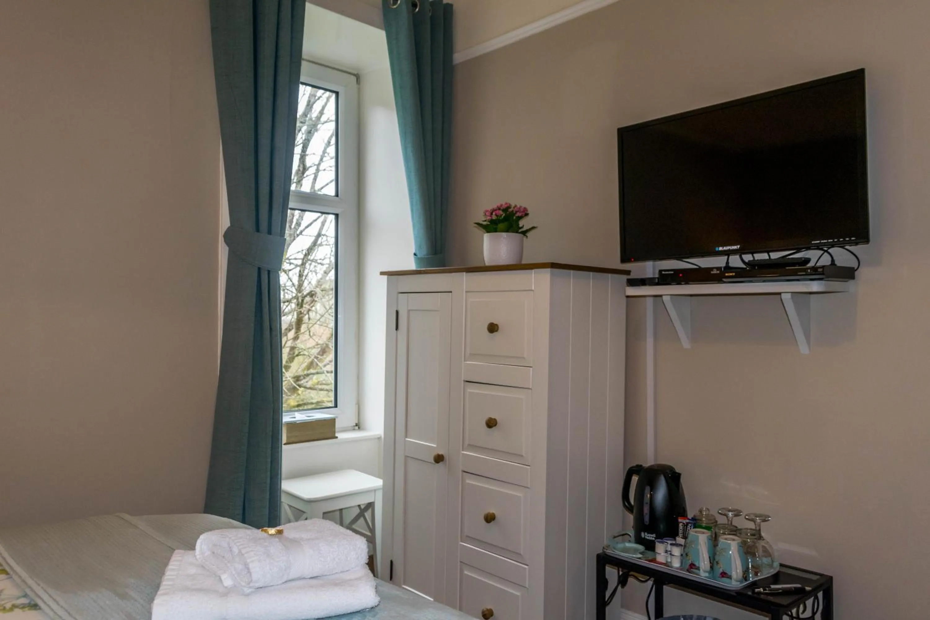 Bed in The Tregortha B&B