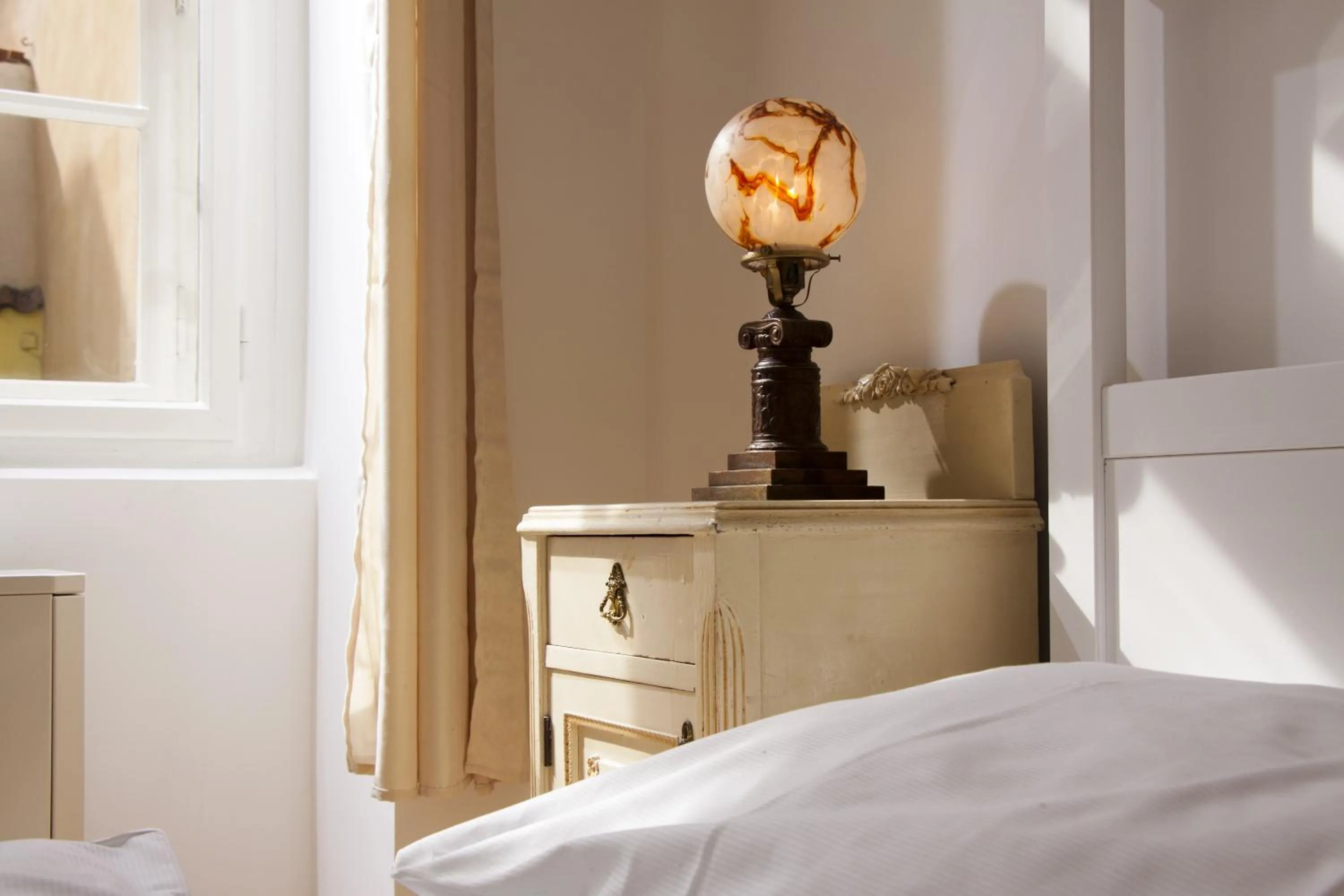 Decorative detail, Bed in Prague Siesta Apartments