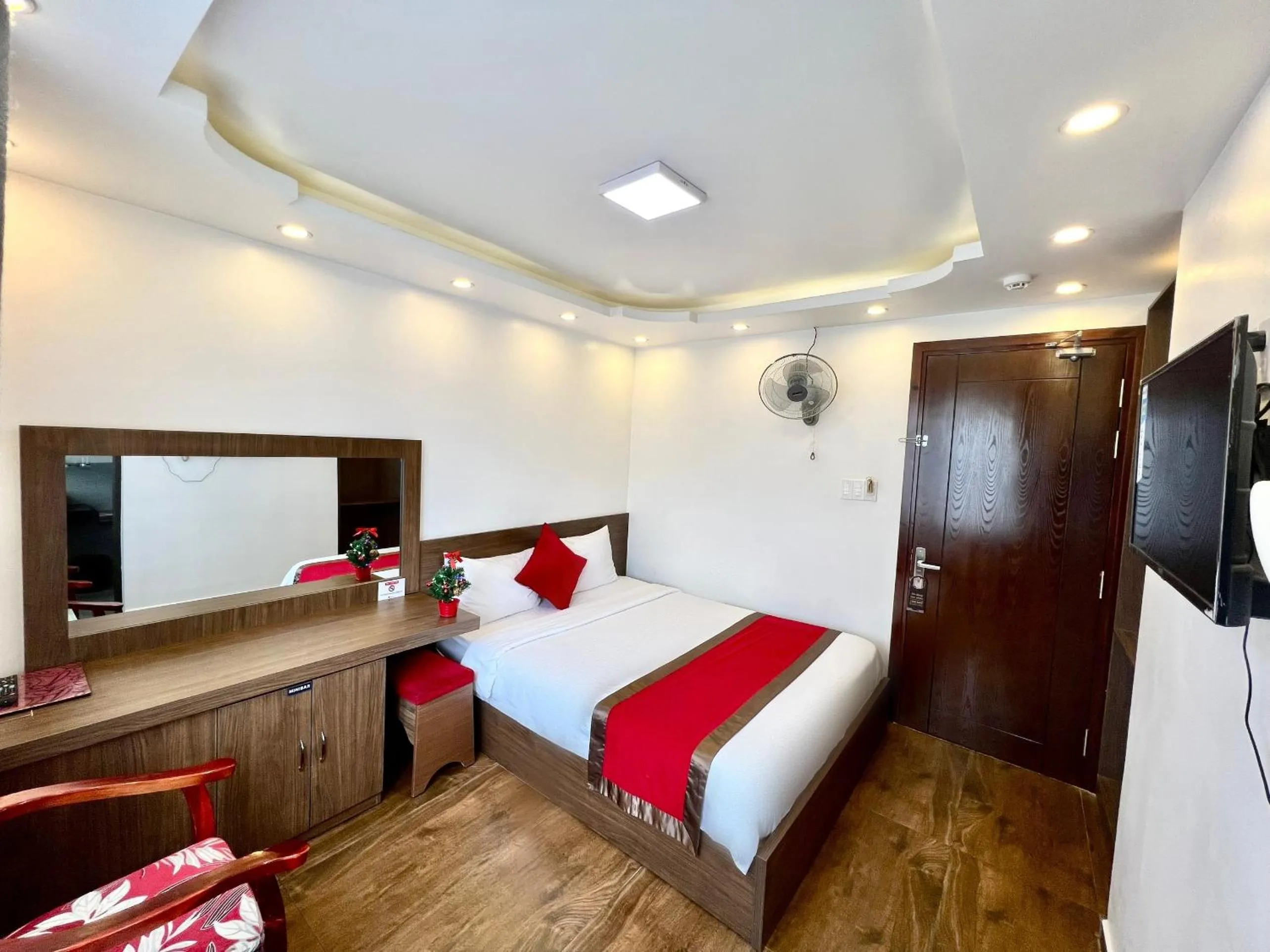 Bed in Le Tuan Minh Hotel