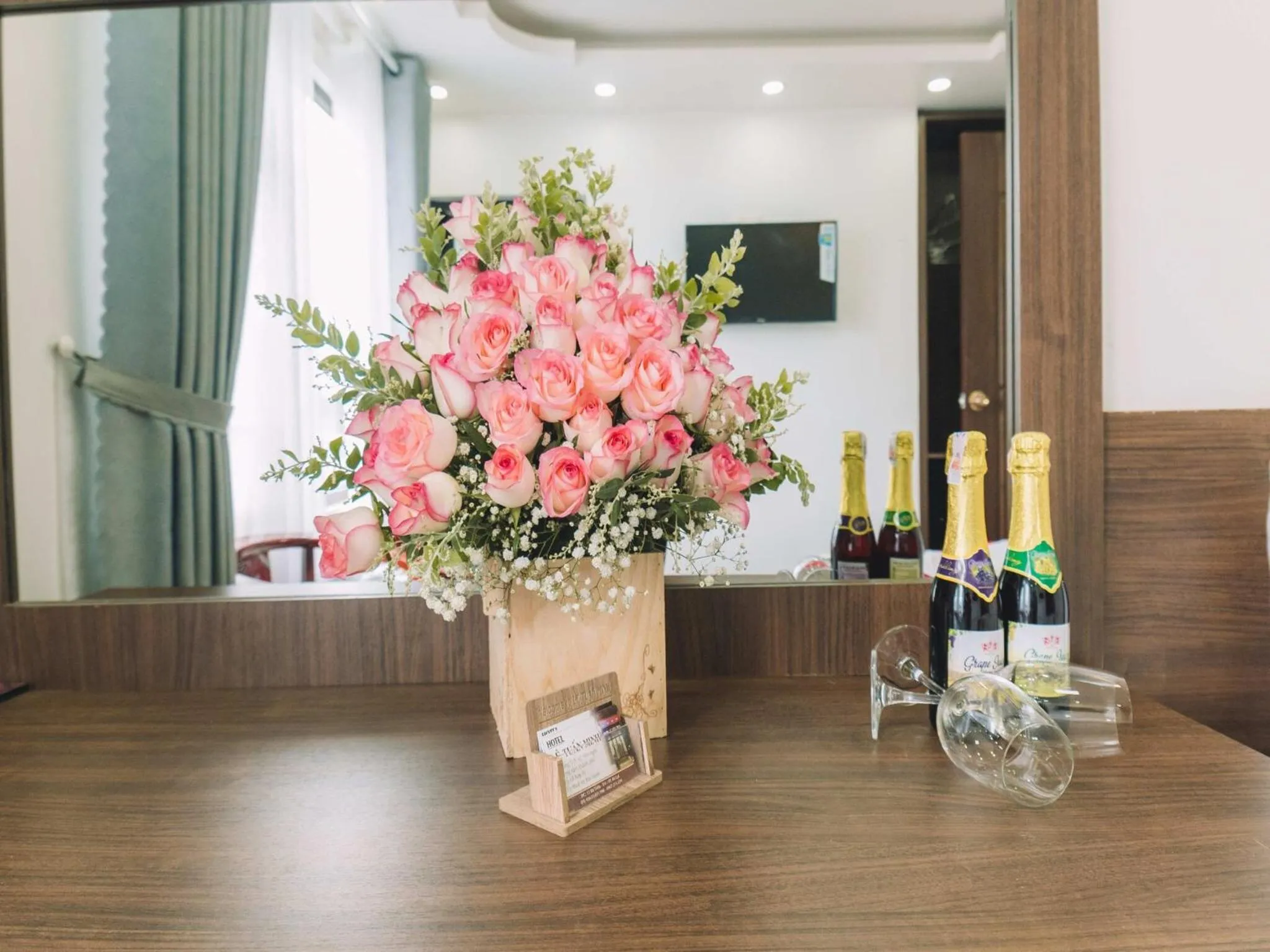 Decorative detail in Le Tuan Minh Hotel