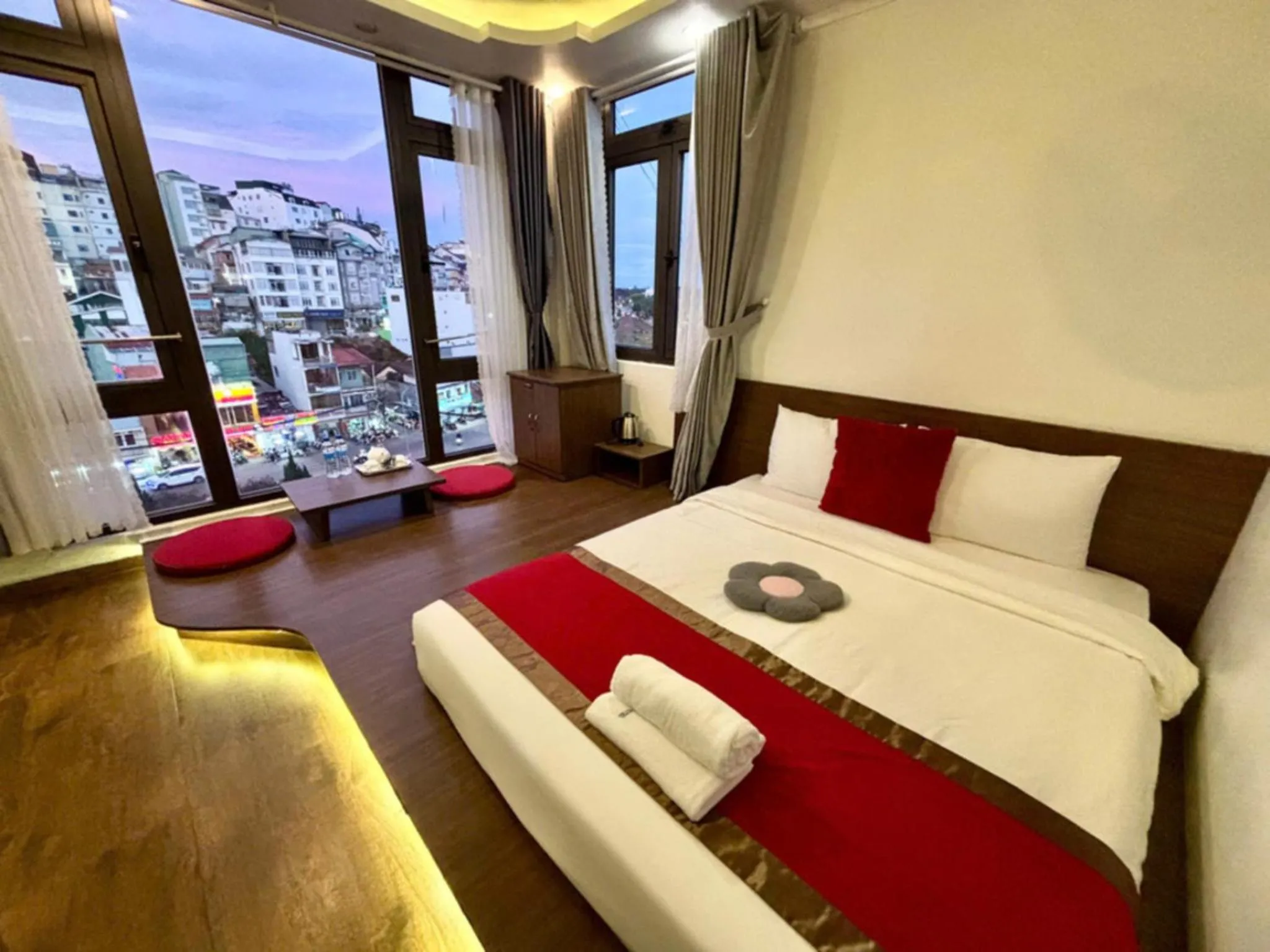 Bed in Le Tuan Minh Hotel