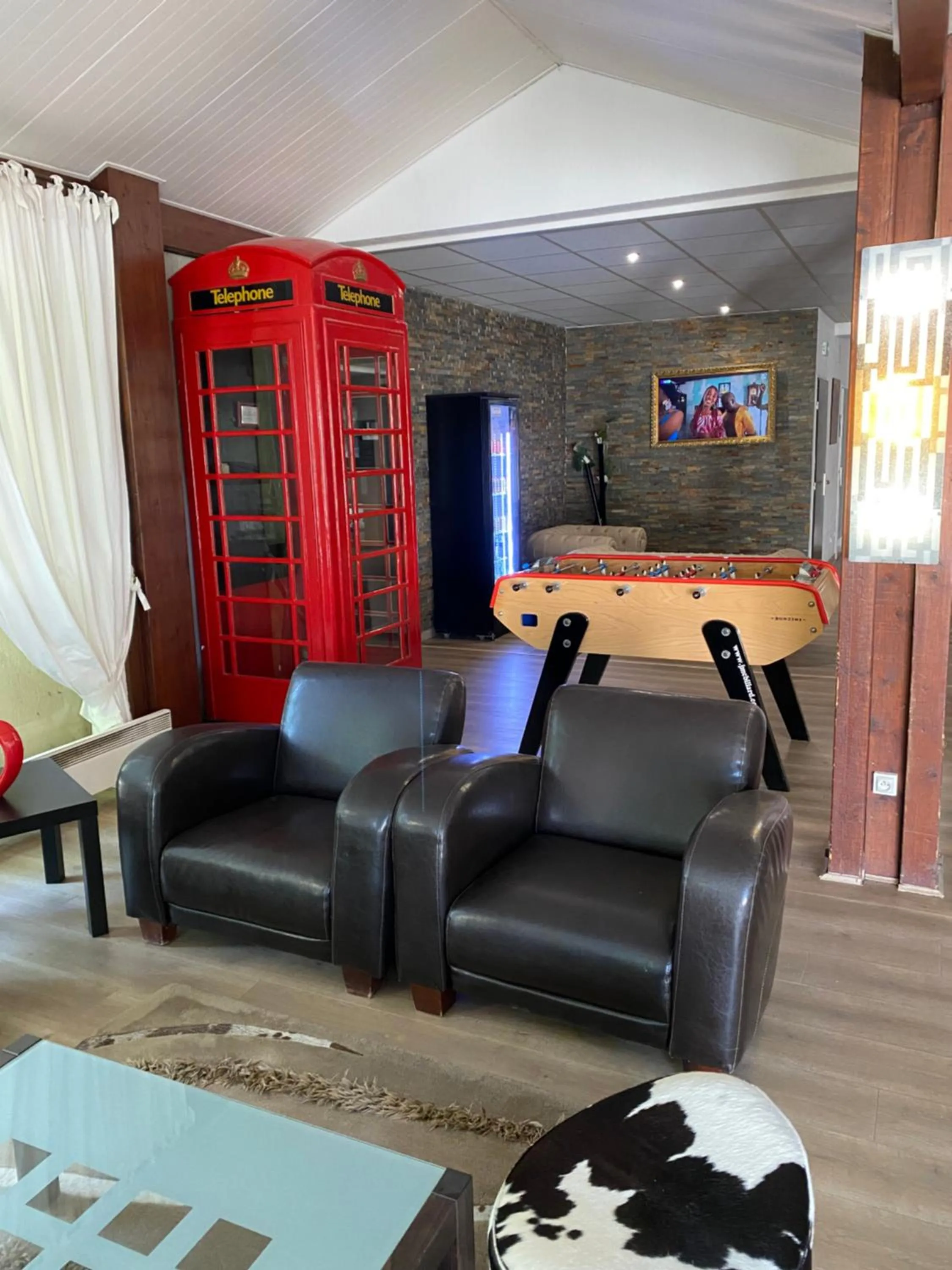 Living room in Enzo Hôtels Diane - Logis Amnéville