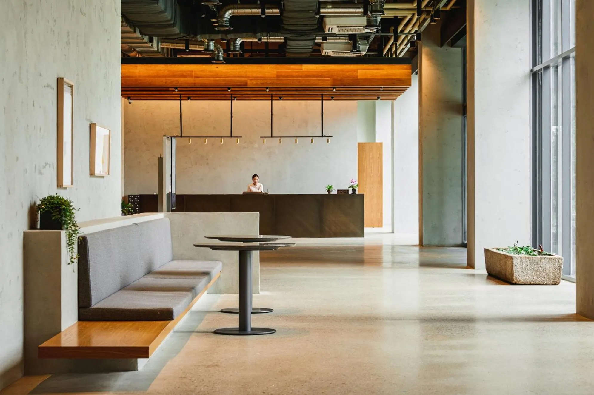 Lobby or reception, Bed in Phoenix Hotel Pyeongchang