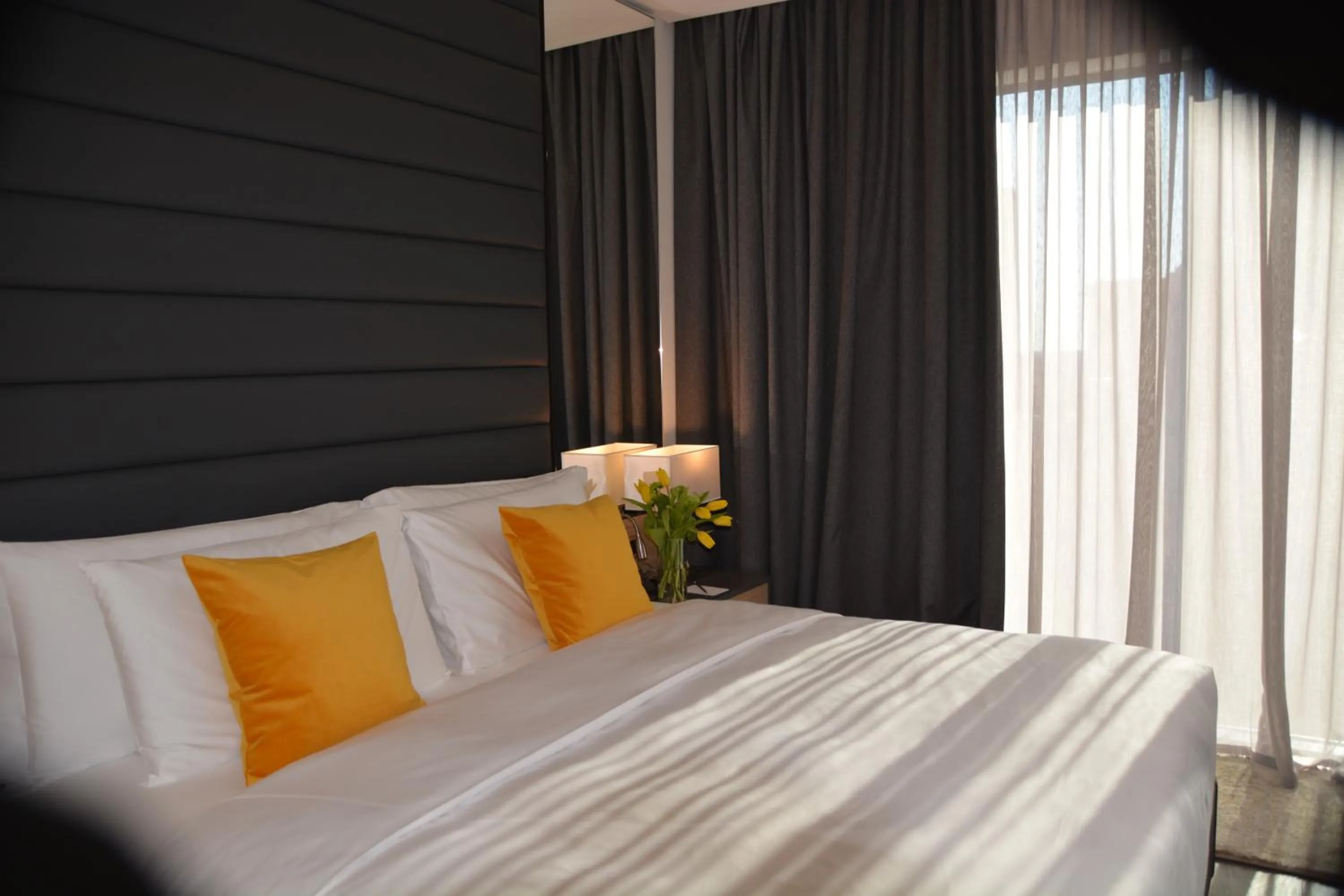 Bedroom, Bed in Swiss-Belboutique Bneid Al Gar Kuwait