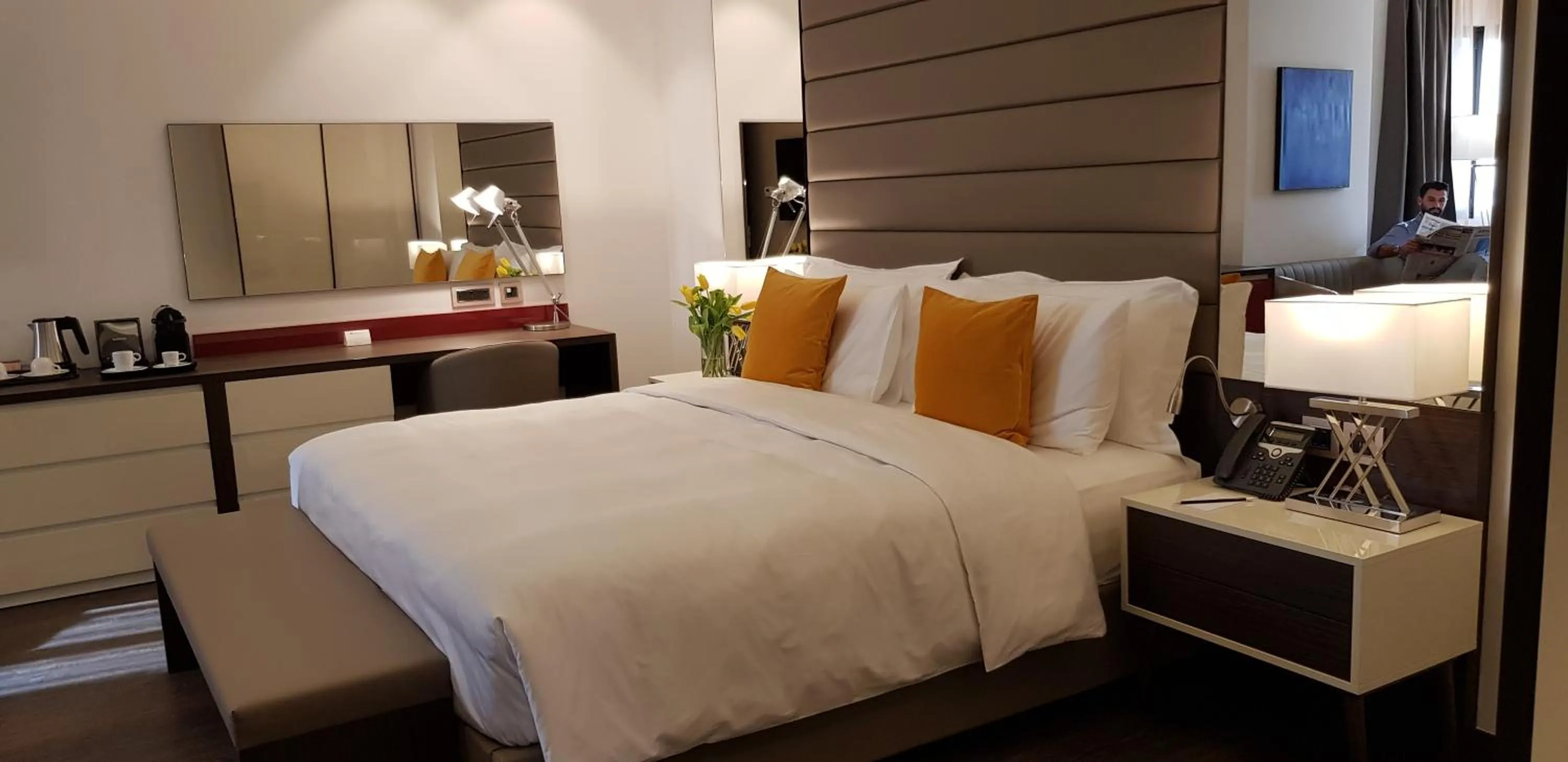 Bedroom, Bed in Swiss-Belboutique Bneid Al Gar Kuwait