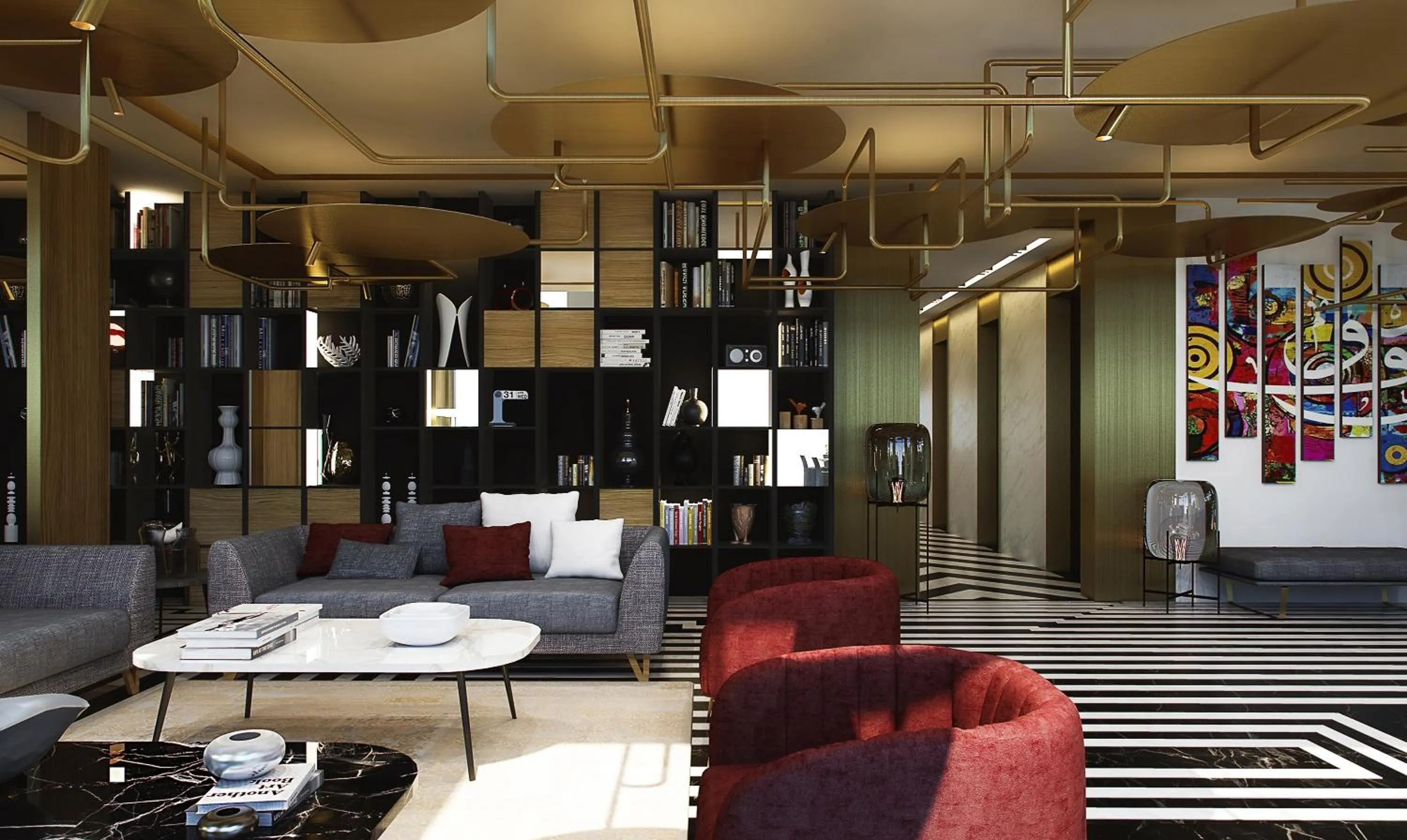 Lobby or reception in Swiss-Belboutique Bneid Al Gar Kuwait