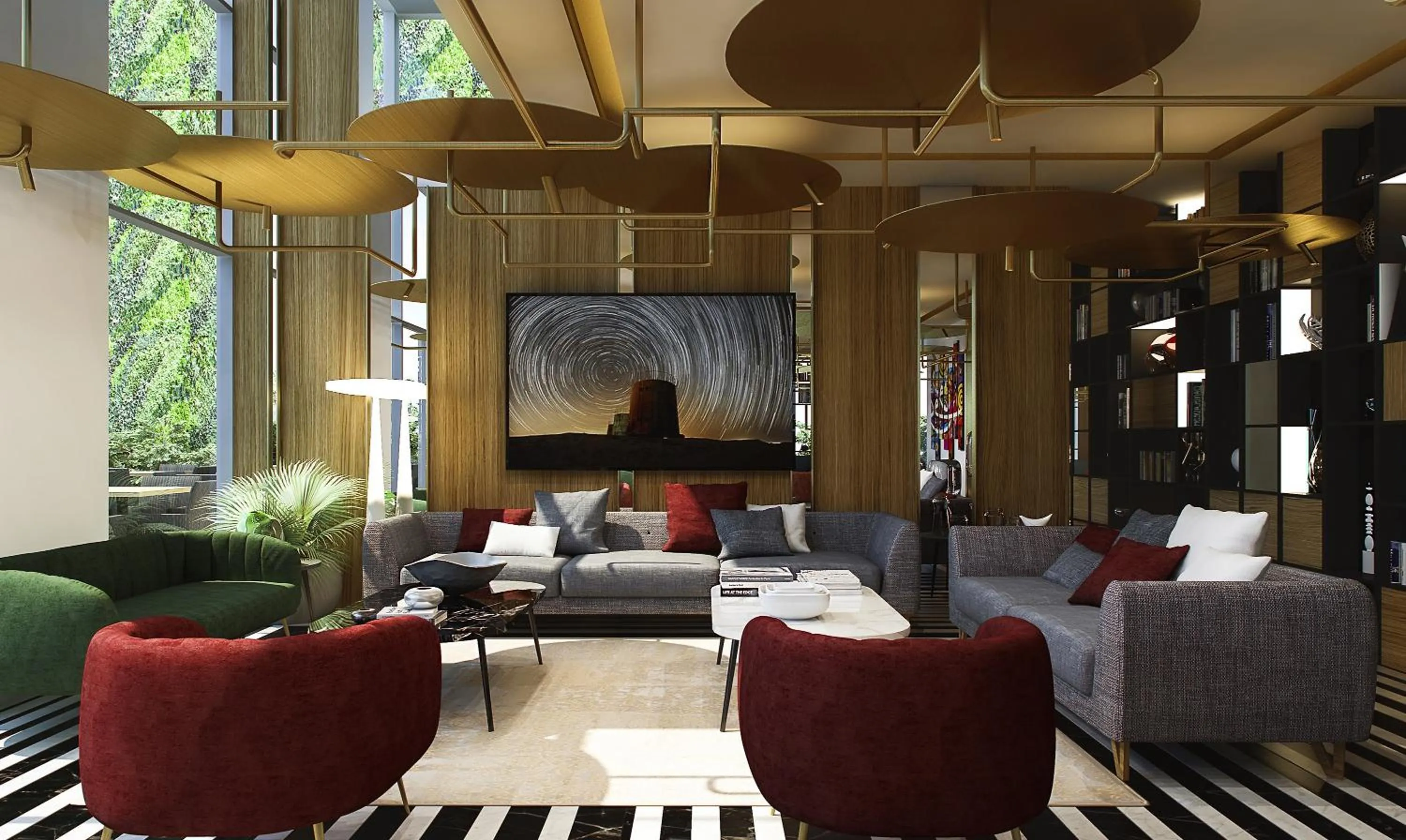 Living room in Swiss-Belboutique Bneid Al Gar Kuwait