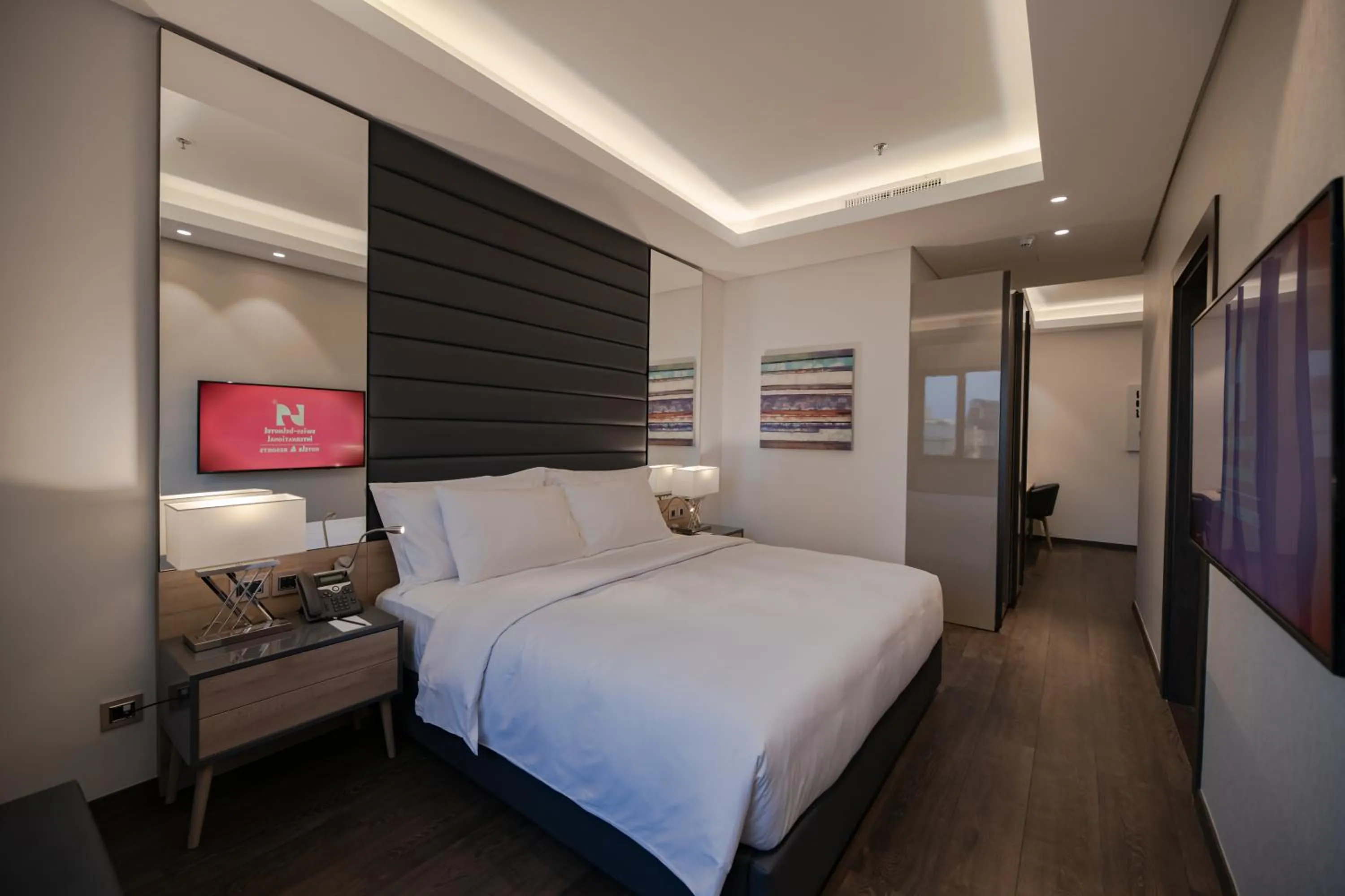 Photo of the whole room, Bed in Swiss-Belboutique Bneid Al Gar Kuwait