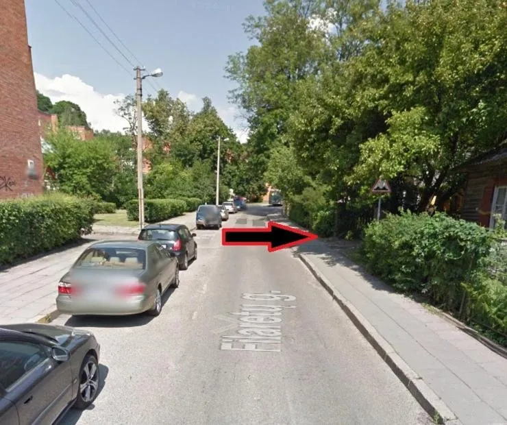 Street view in Hostel Filaretai