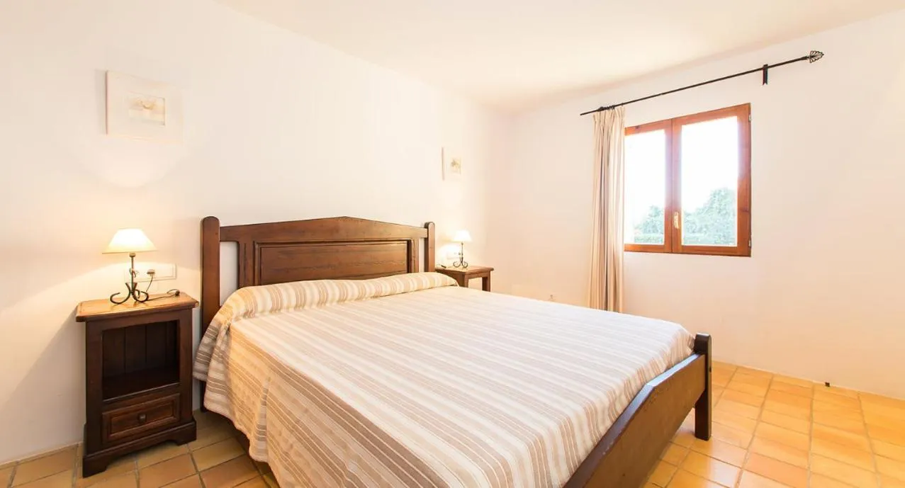 Bed in Finca Hotel Ses Cases Noves