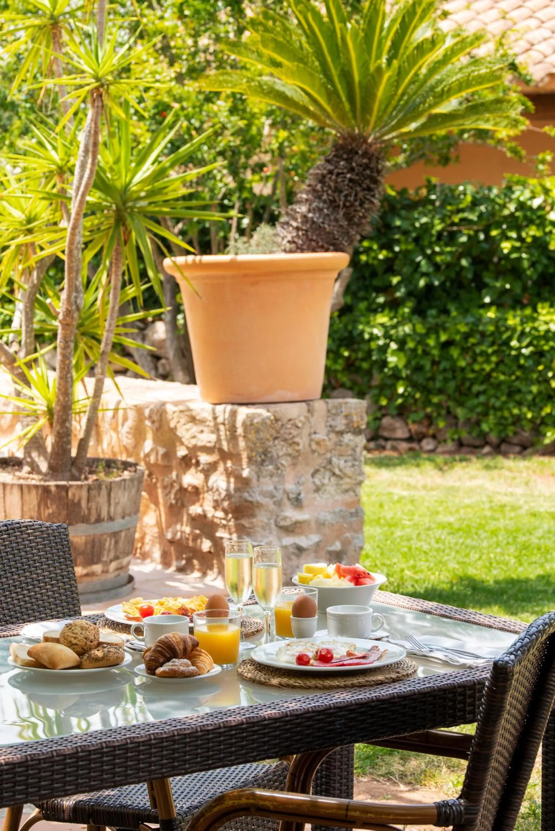 Garden in Finca Hotel Ses Cases Noves