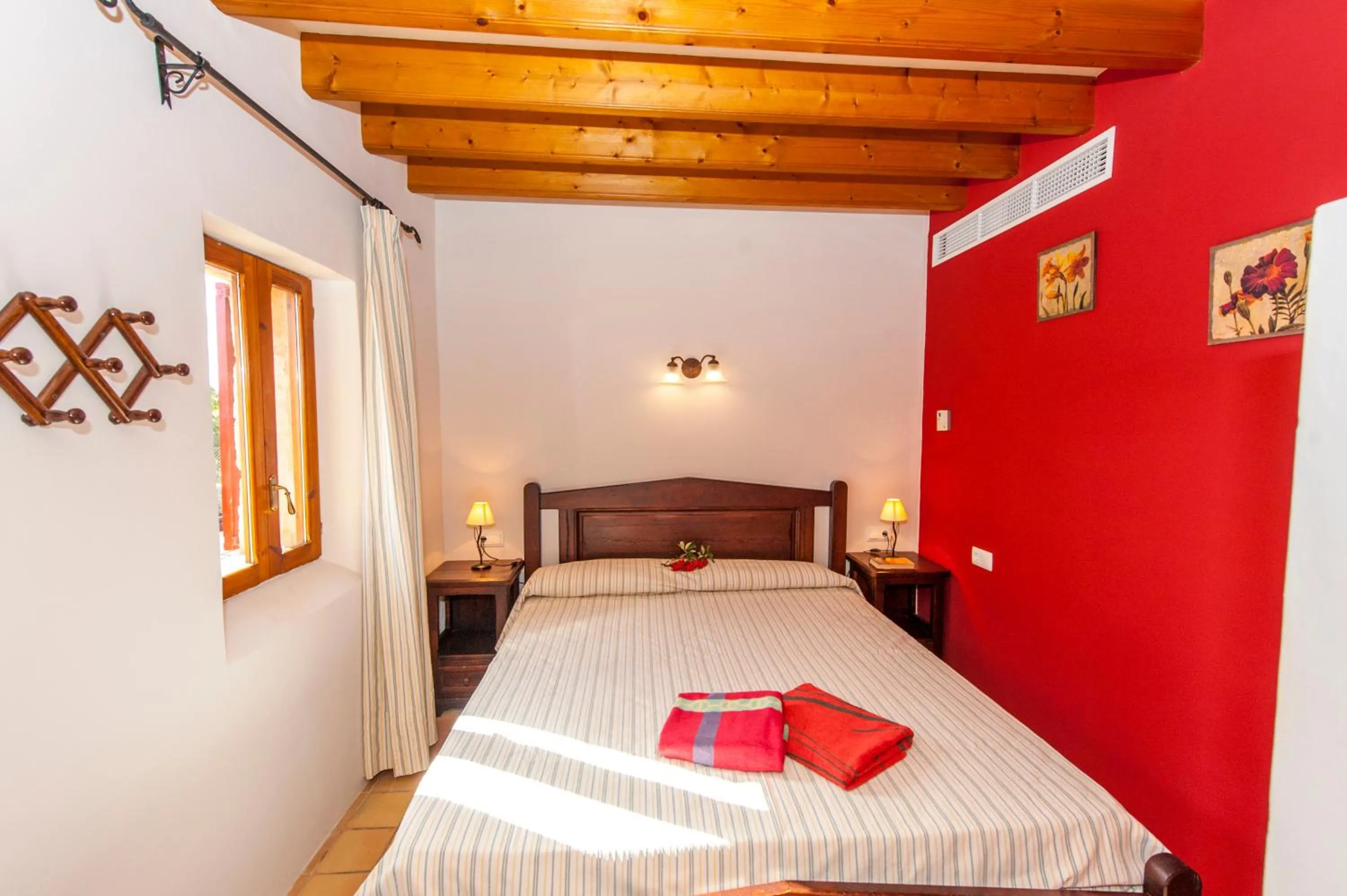 Bed in Finca Hotel Ses Cases Noves