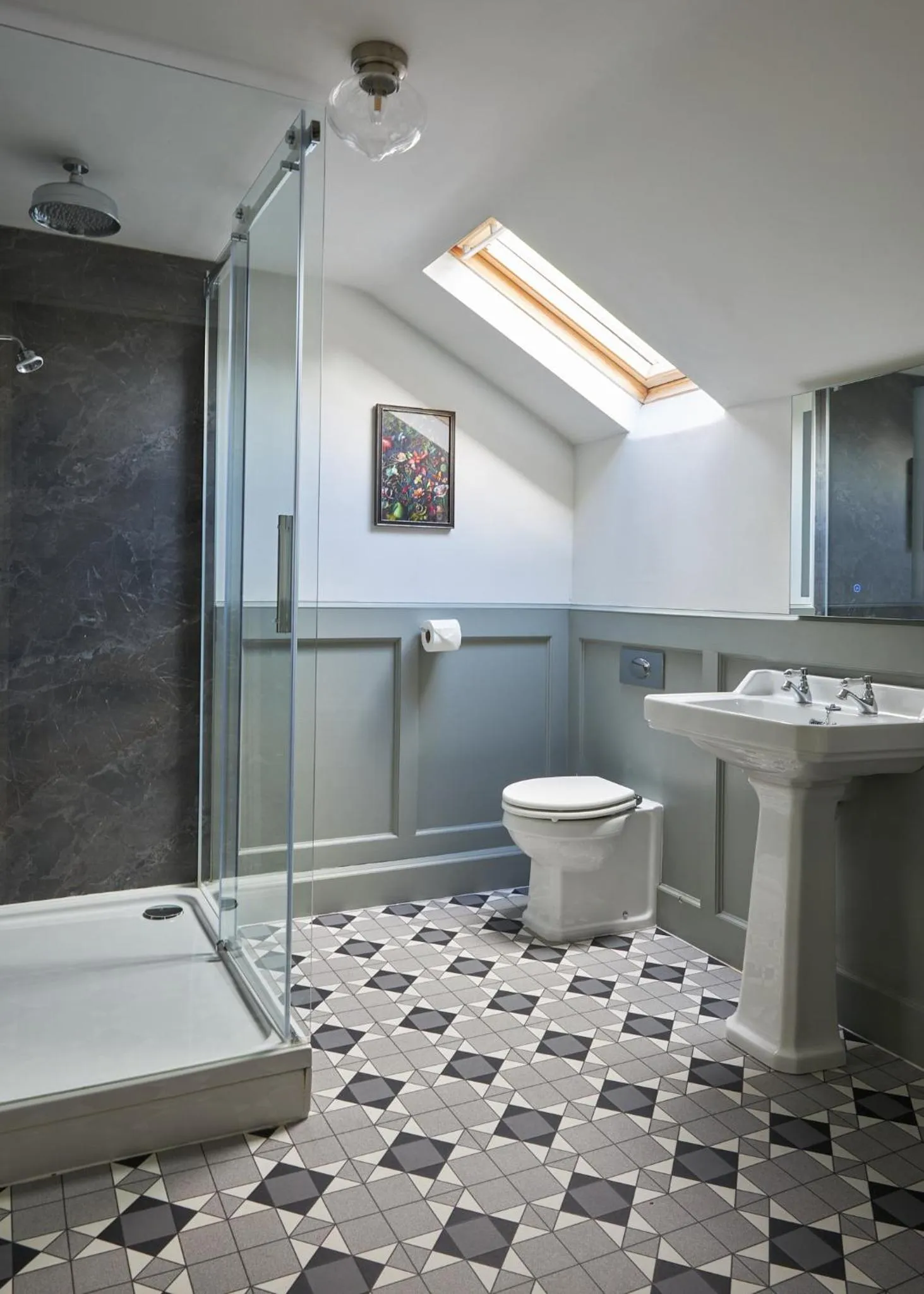 Bathroom in The Exmoor Forest Inn