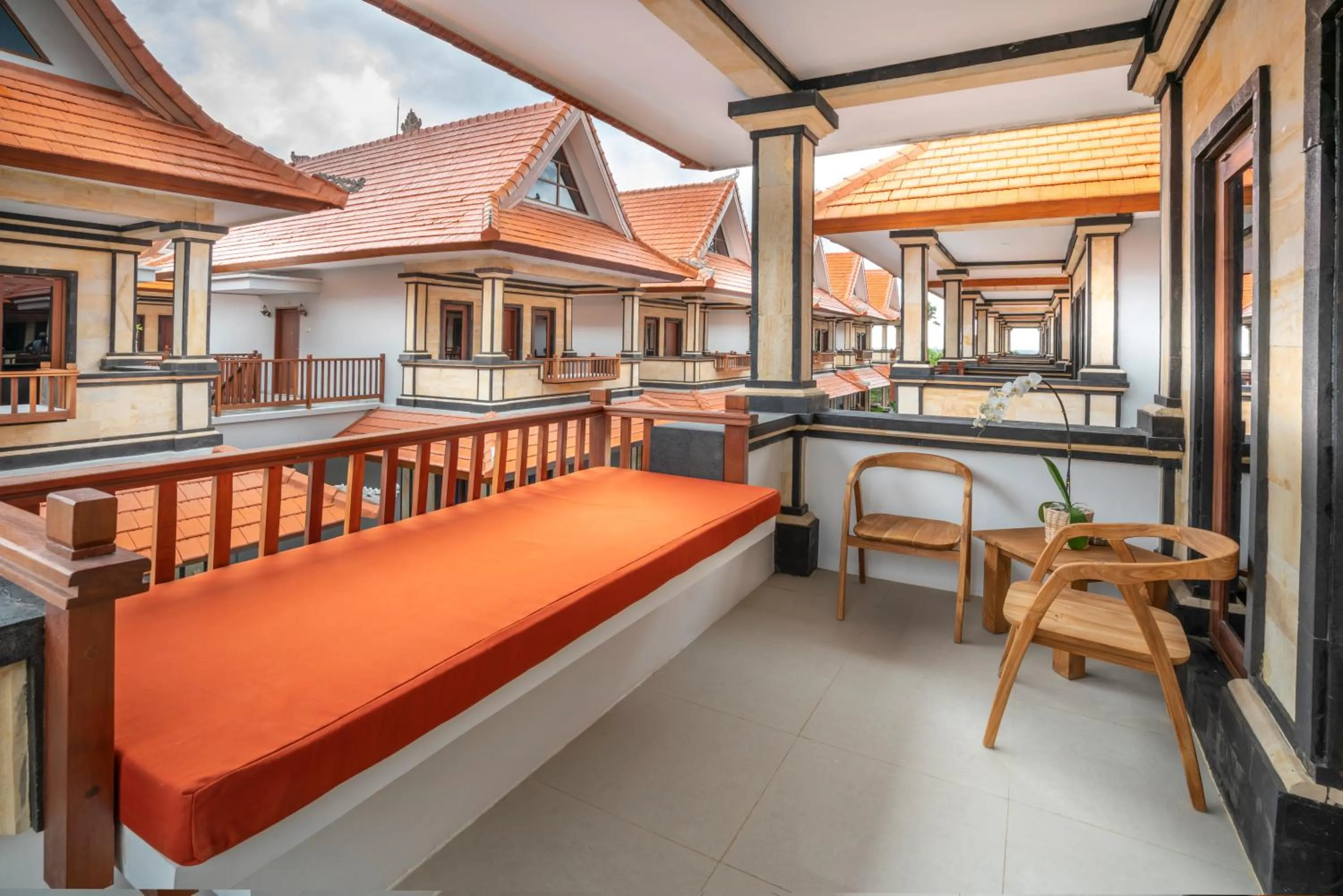 Bed in The Salila Beach Resort