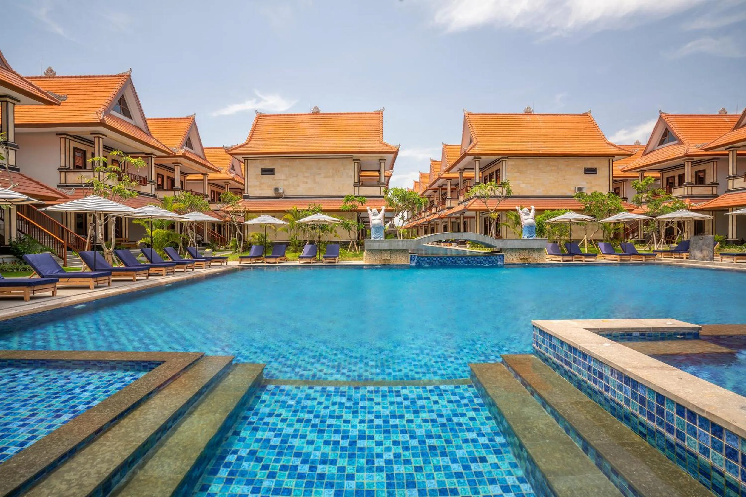 Swimming pool in The Salila Beach Resort