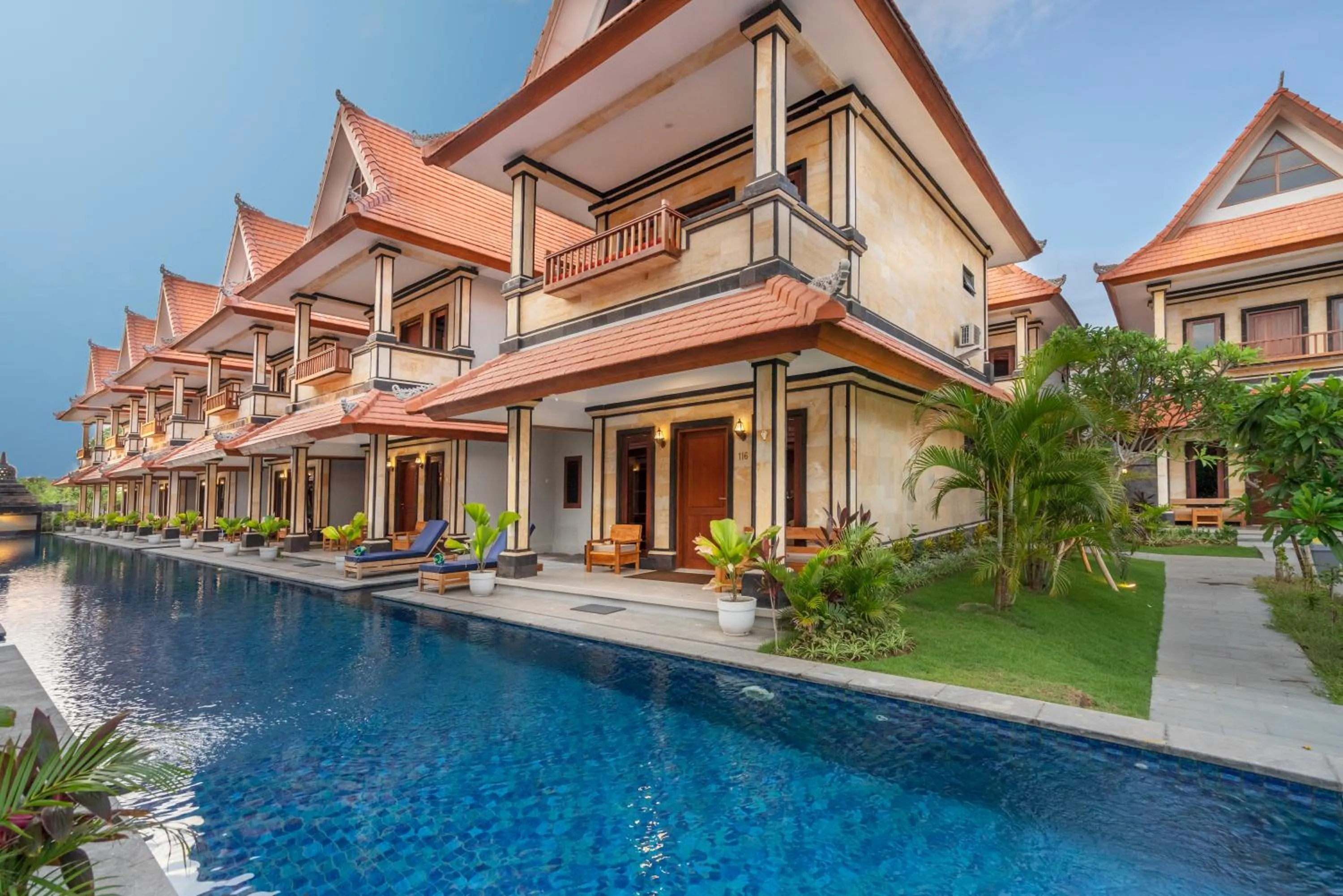 Property building in The Salila Beach Resort