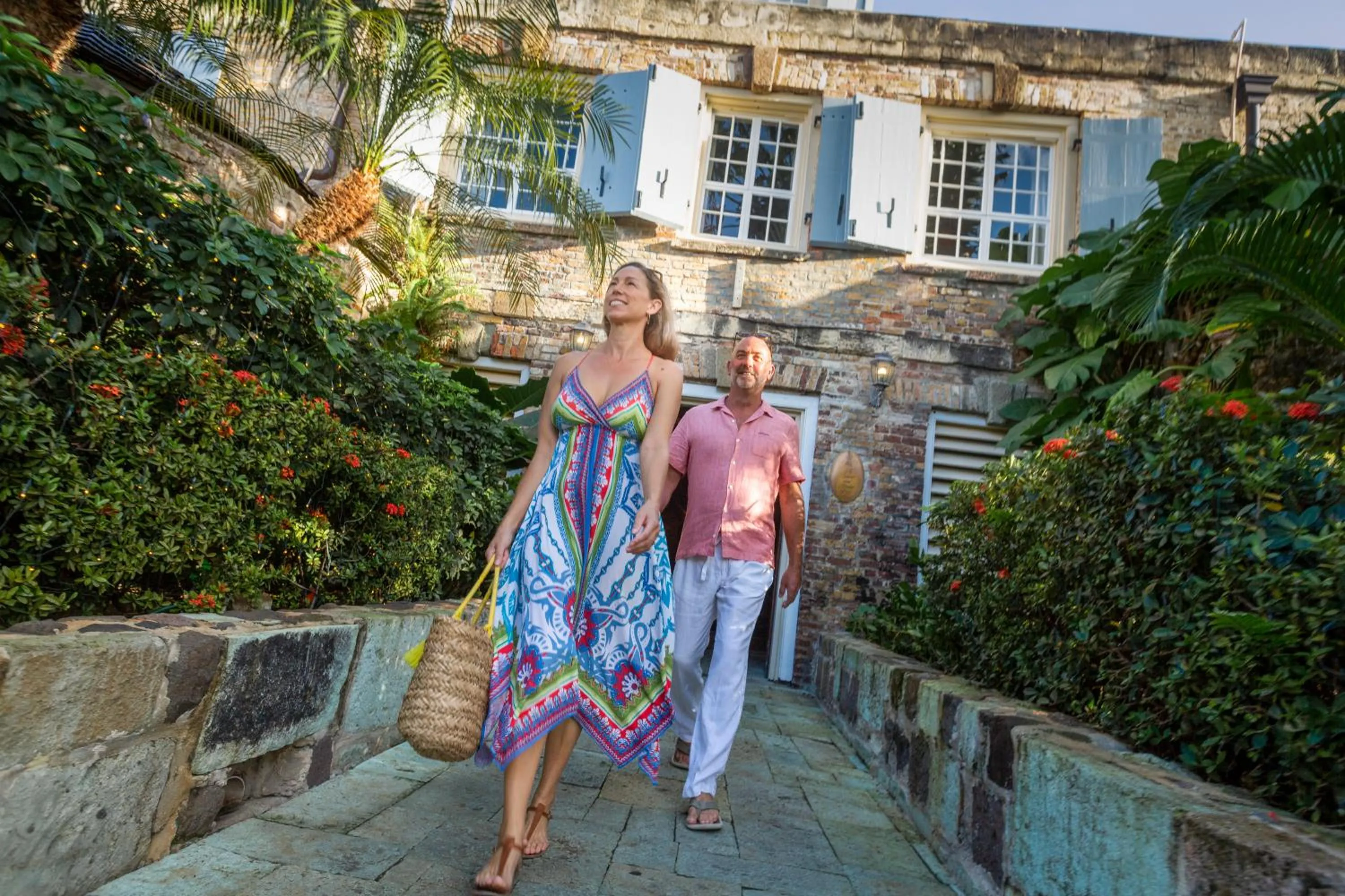 Guests in Copper and Lumber Store Hotel