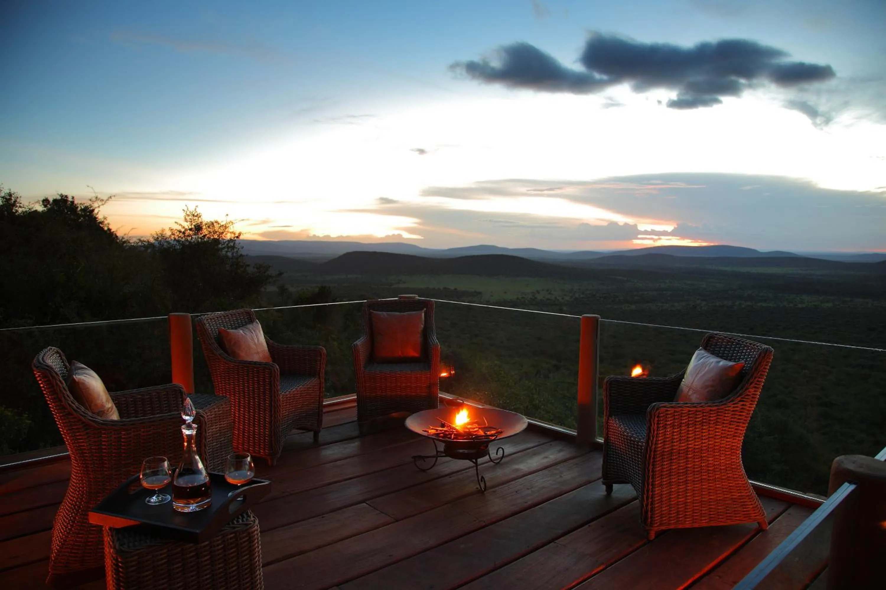 Balcony/Terrace in Olarro Lodge