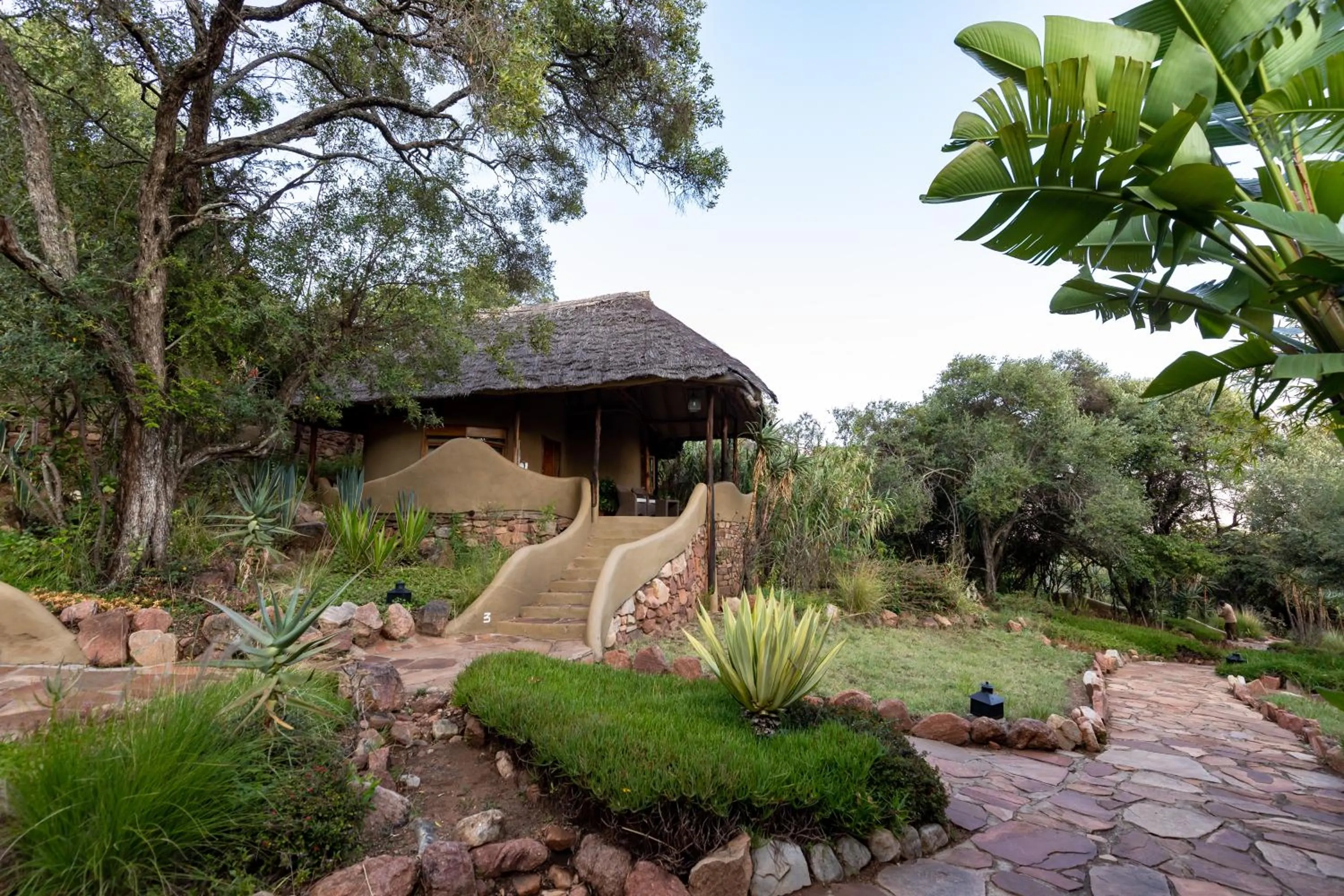 Garden in Olarro Lodge