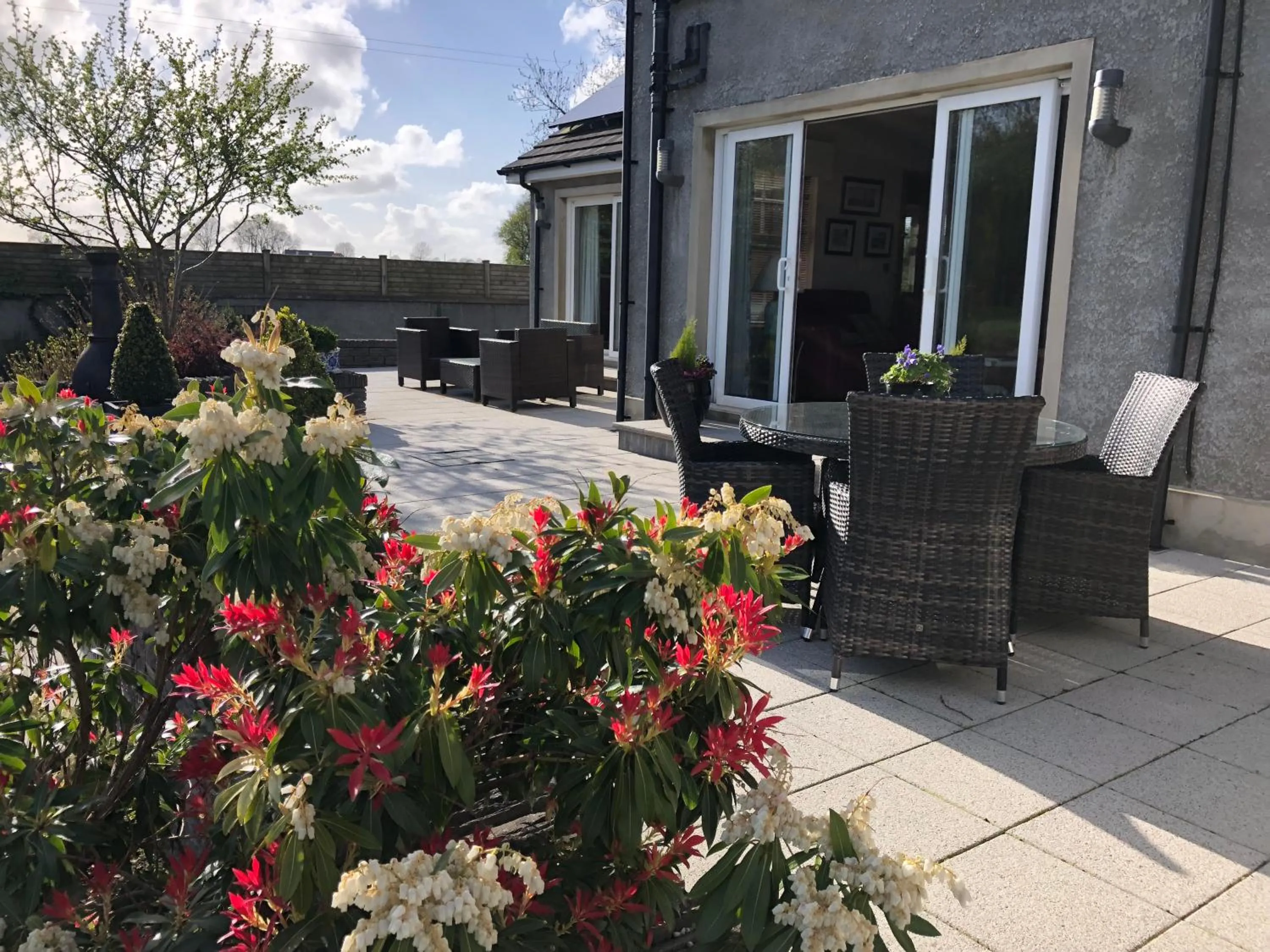 Patio in Crowfield Country House
