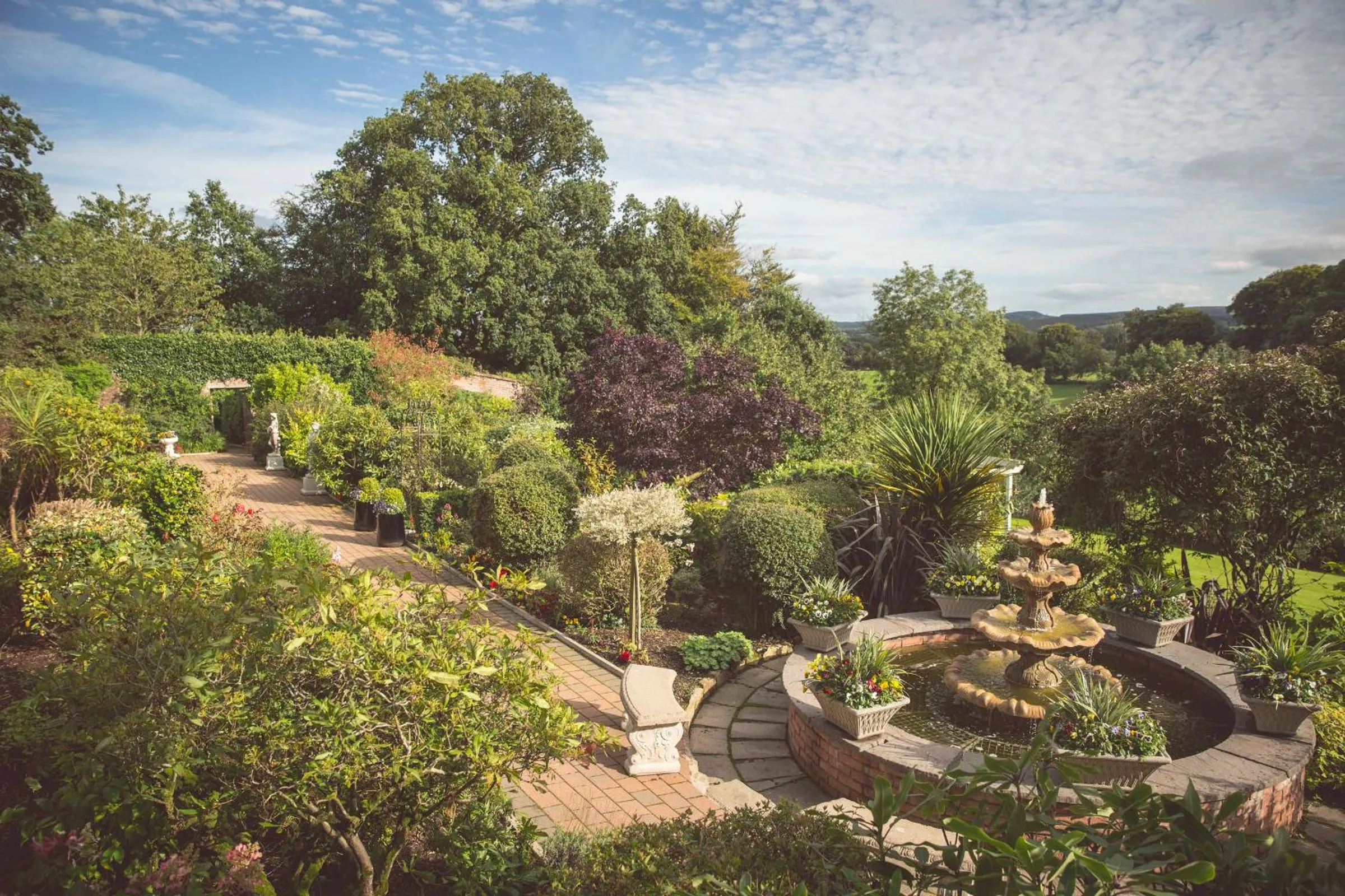 Garden view in Corick House Hotel & Spa