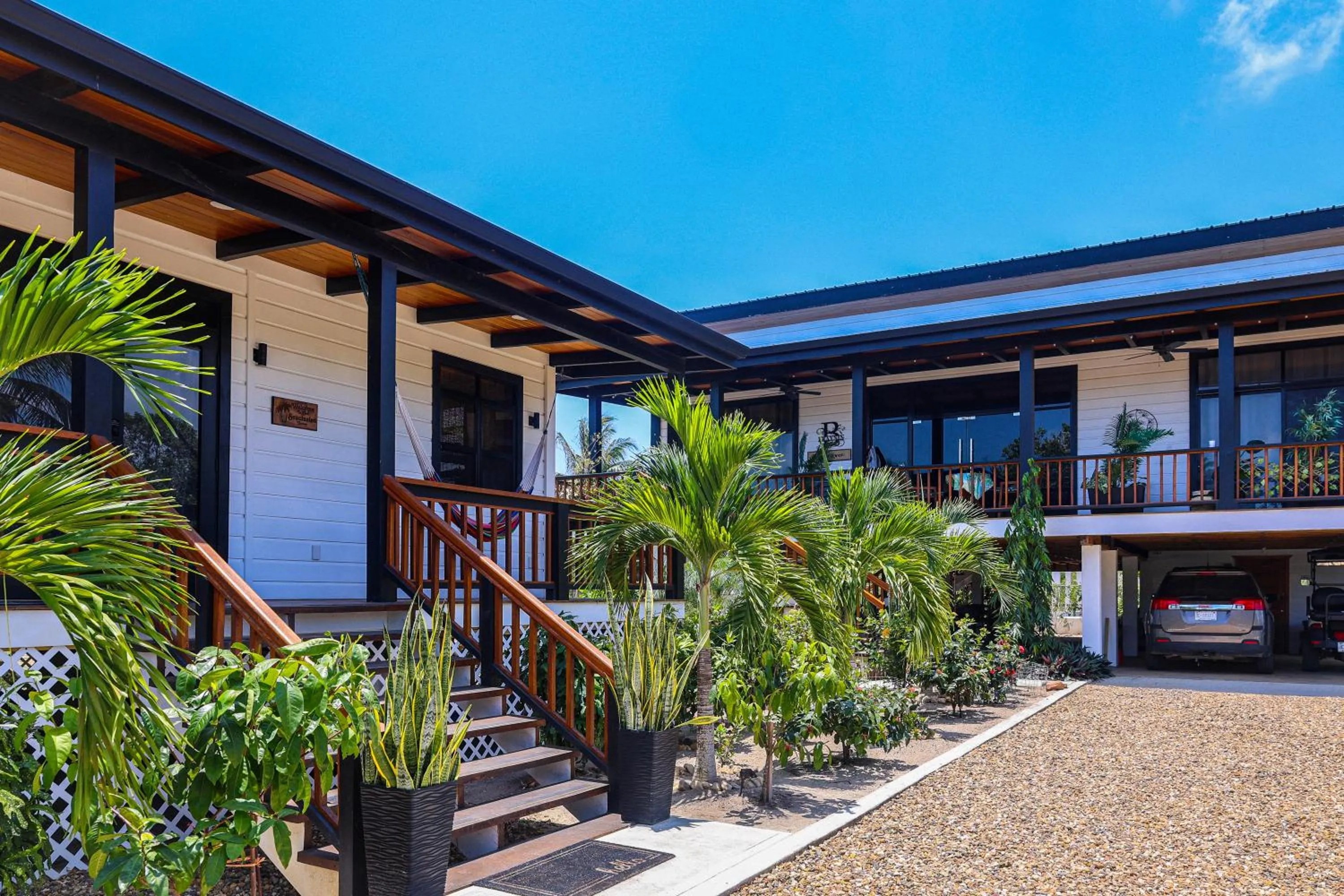 Property building in Almond Beach Resort at Jaguar Reef