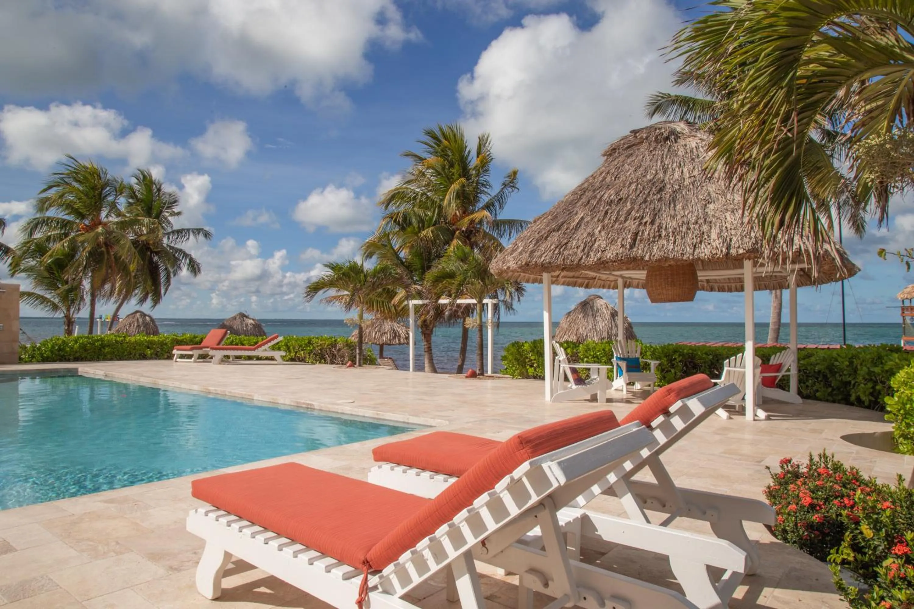 Beach in Almond Beach Resort at Jaguar Reef