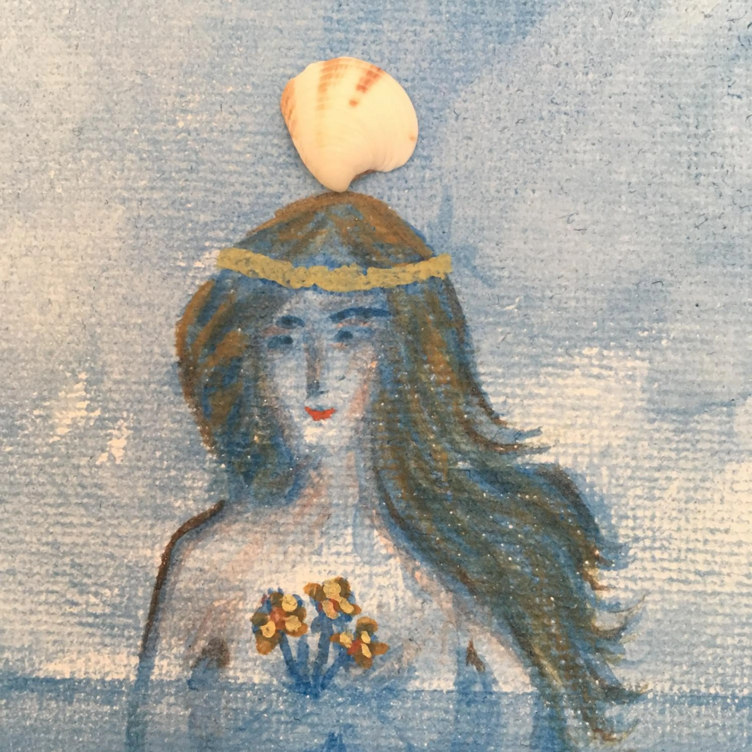 Decorative detail in Dionisos Blue