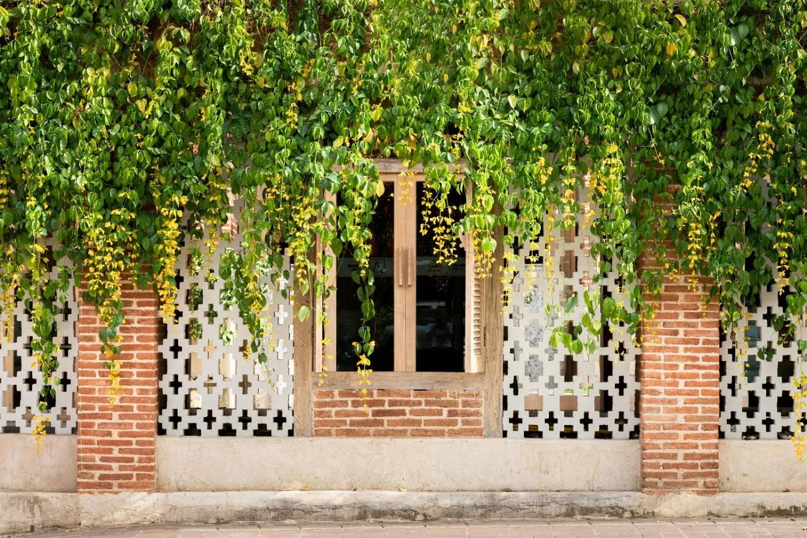 Garden in Sanae' Oldtown Hotel