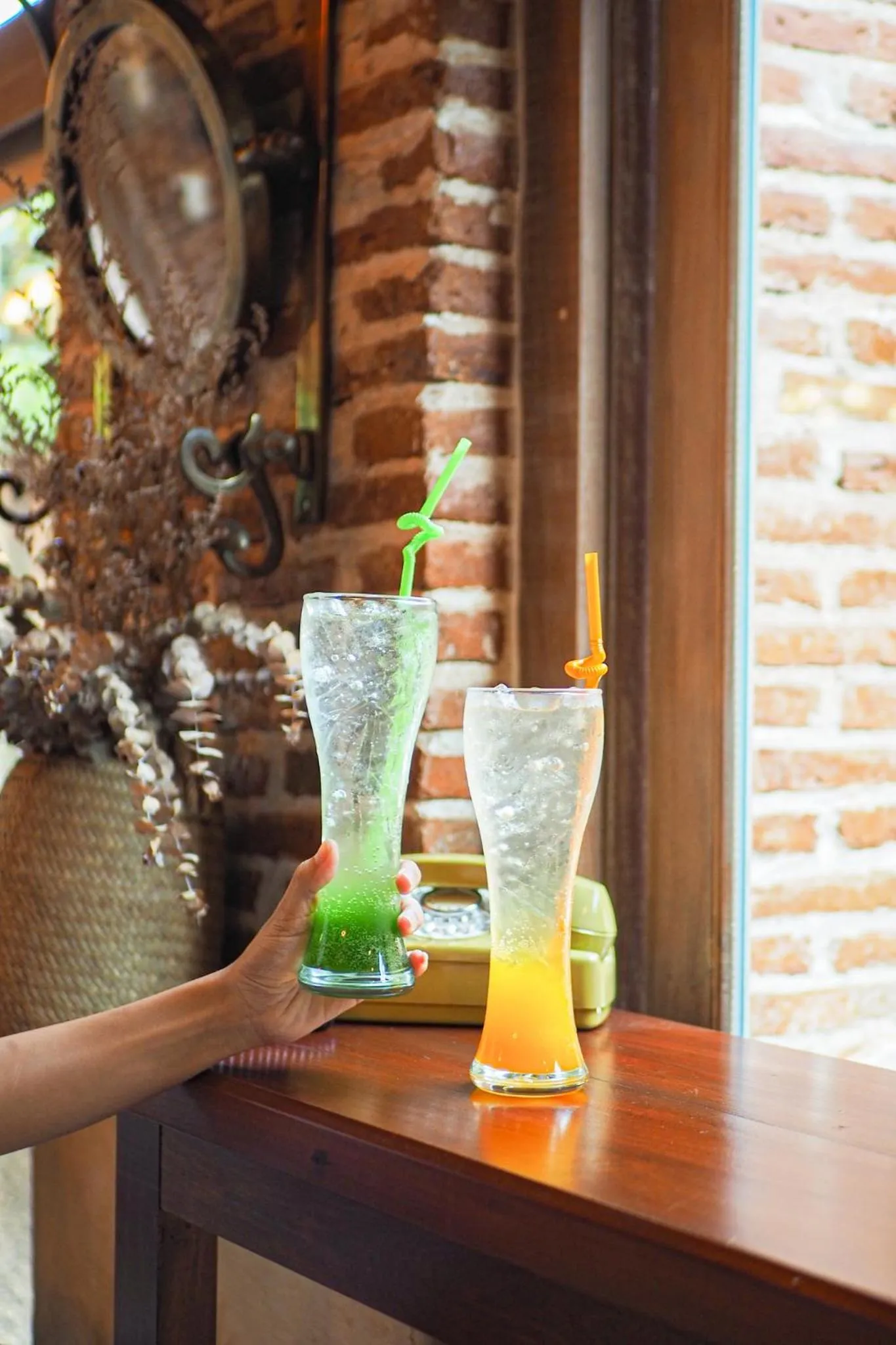 Food and drinks in Sanae' Oldtown Hotel