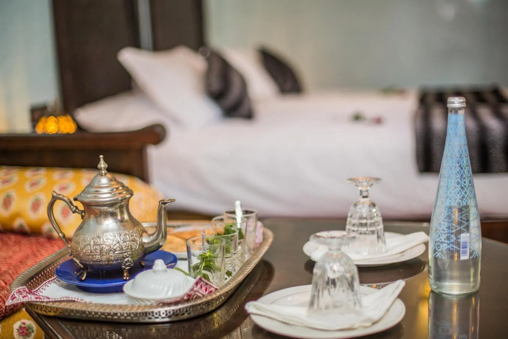 Bedroom, Bed in Riad Ghita Palace