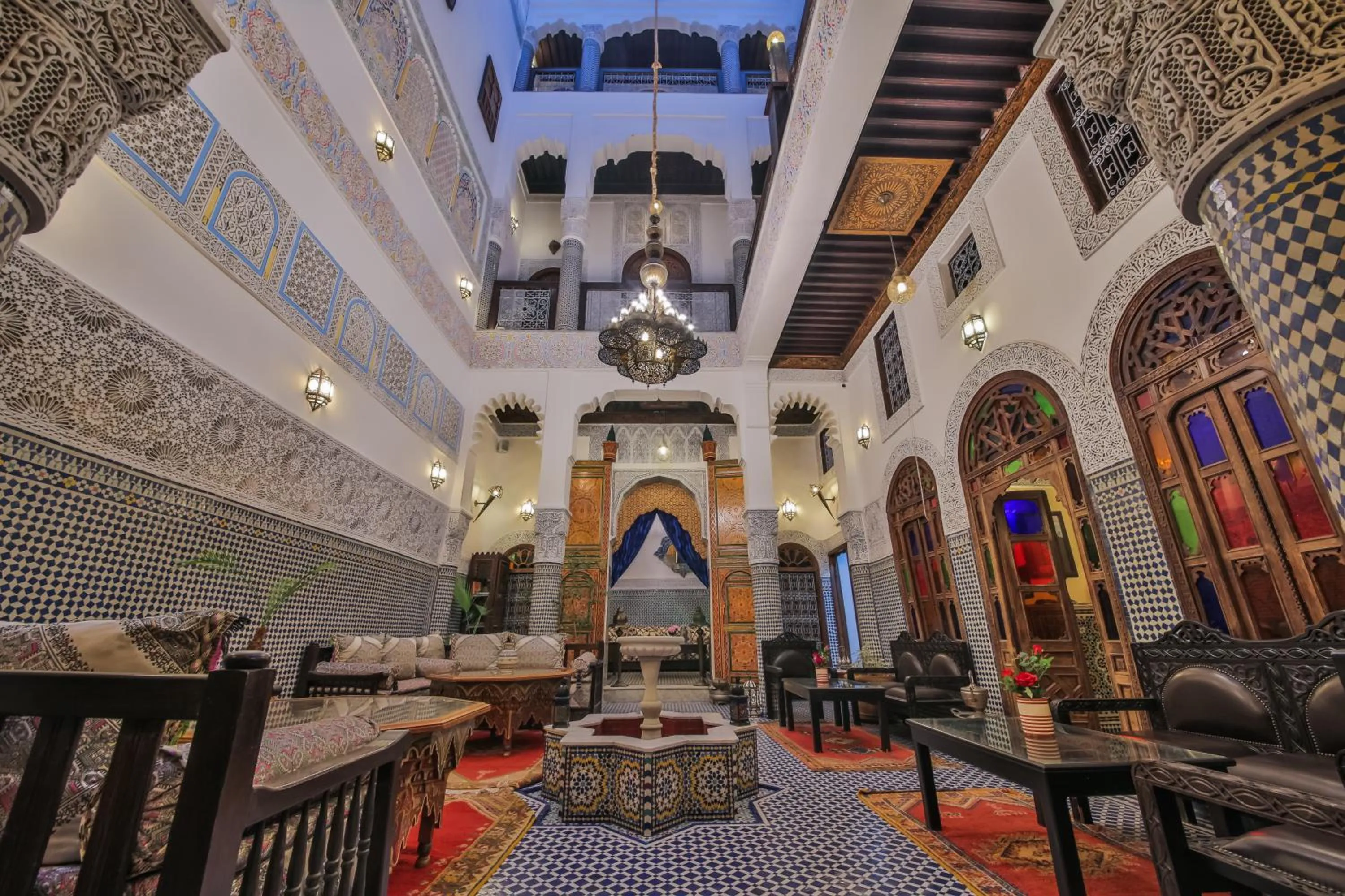 Patio in Riad Ghita Palace
