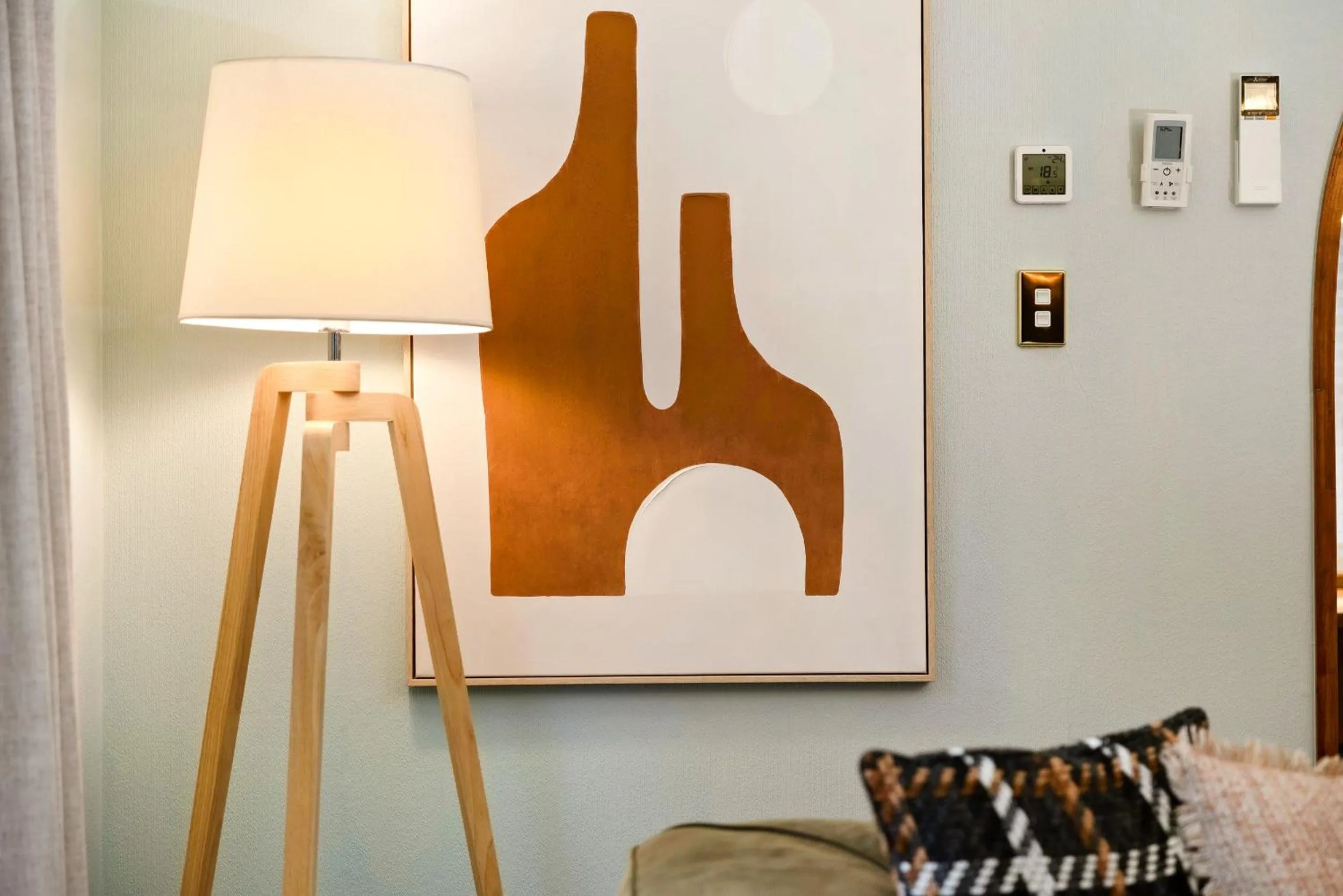 Living room in Arrowtown Motel