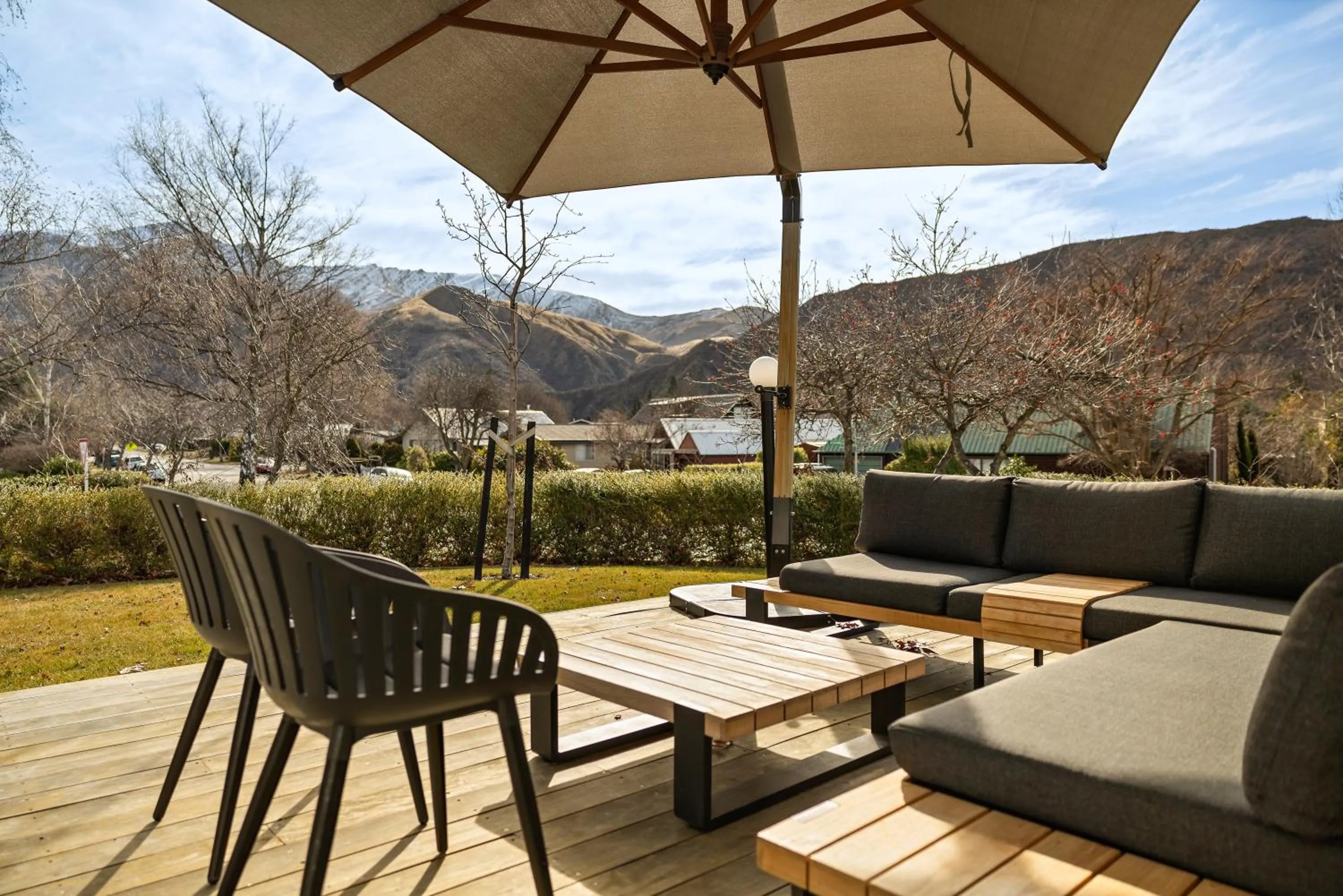 BBQ facilities in Arrowtown Motel