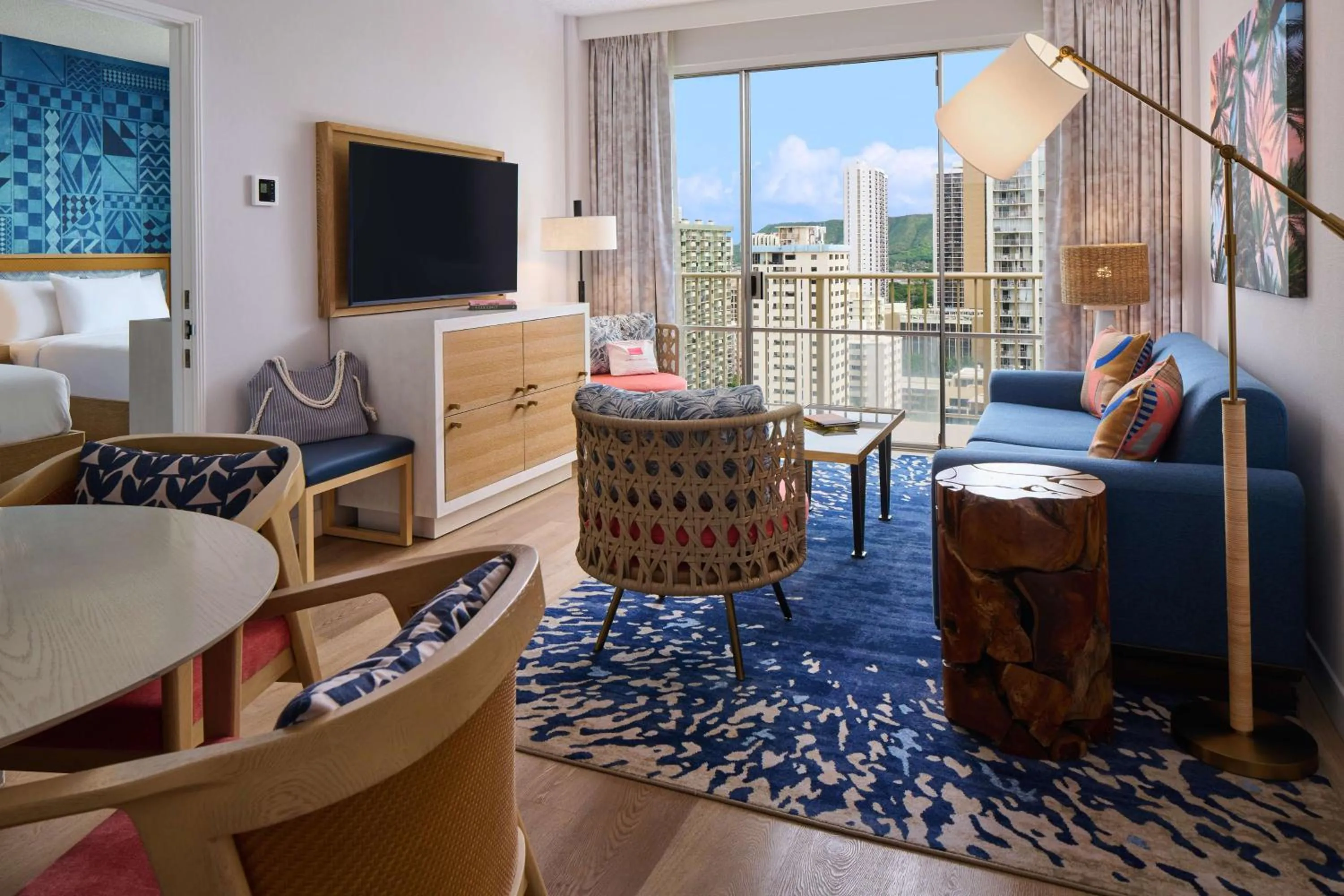 Photo of the whole room in OUTRIGGER Waikiki Paradise Hotel