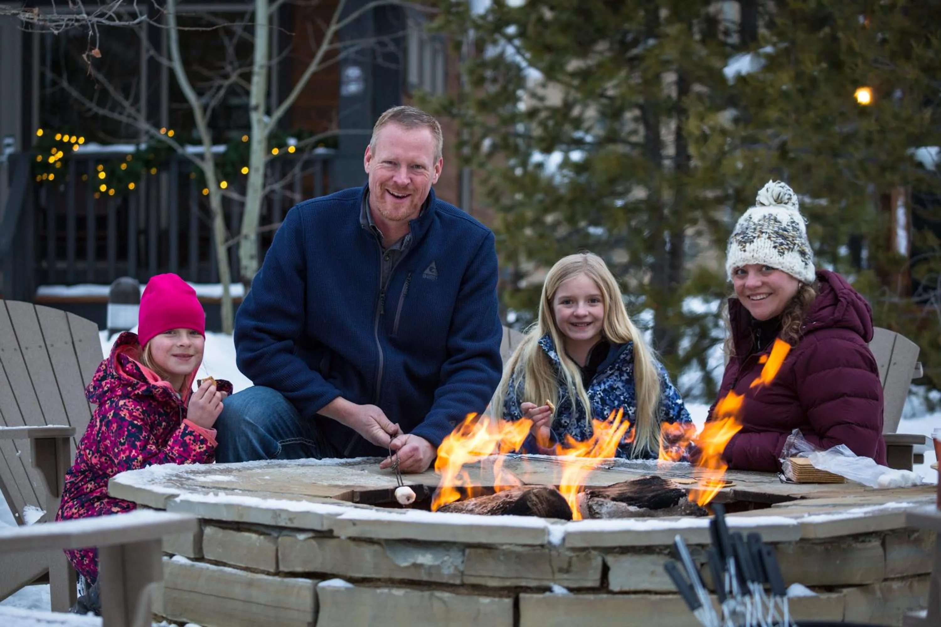 People in Explorer Cabins at Yellowstone