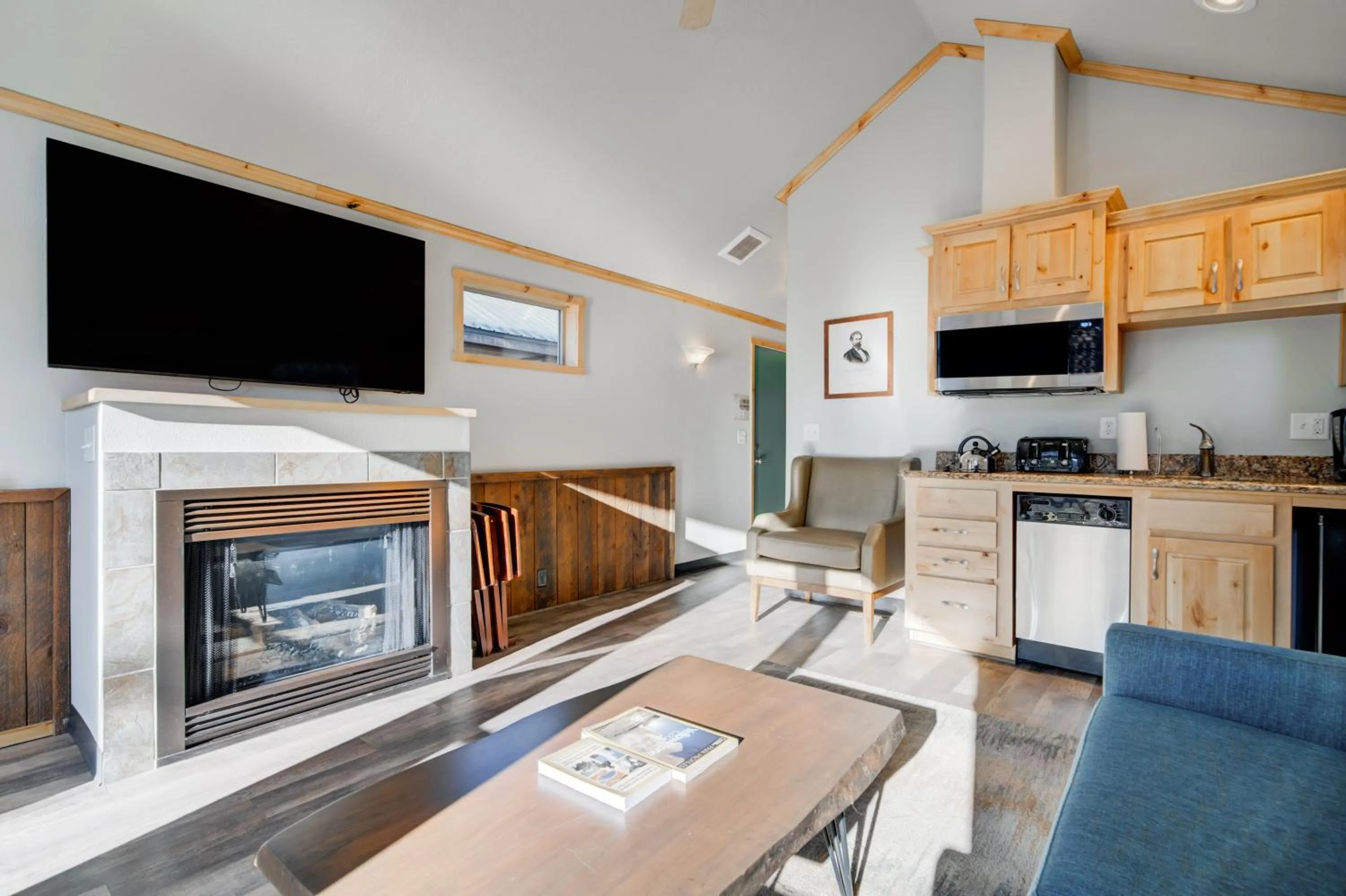 TV and multimedia in Explorer Cabins at Yellowstone